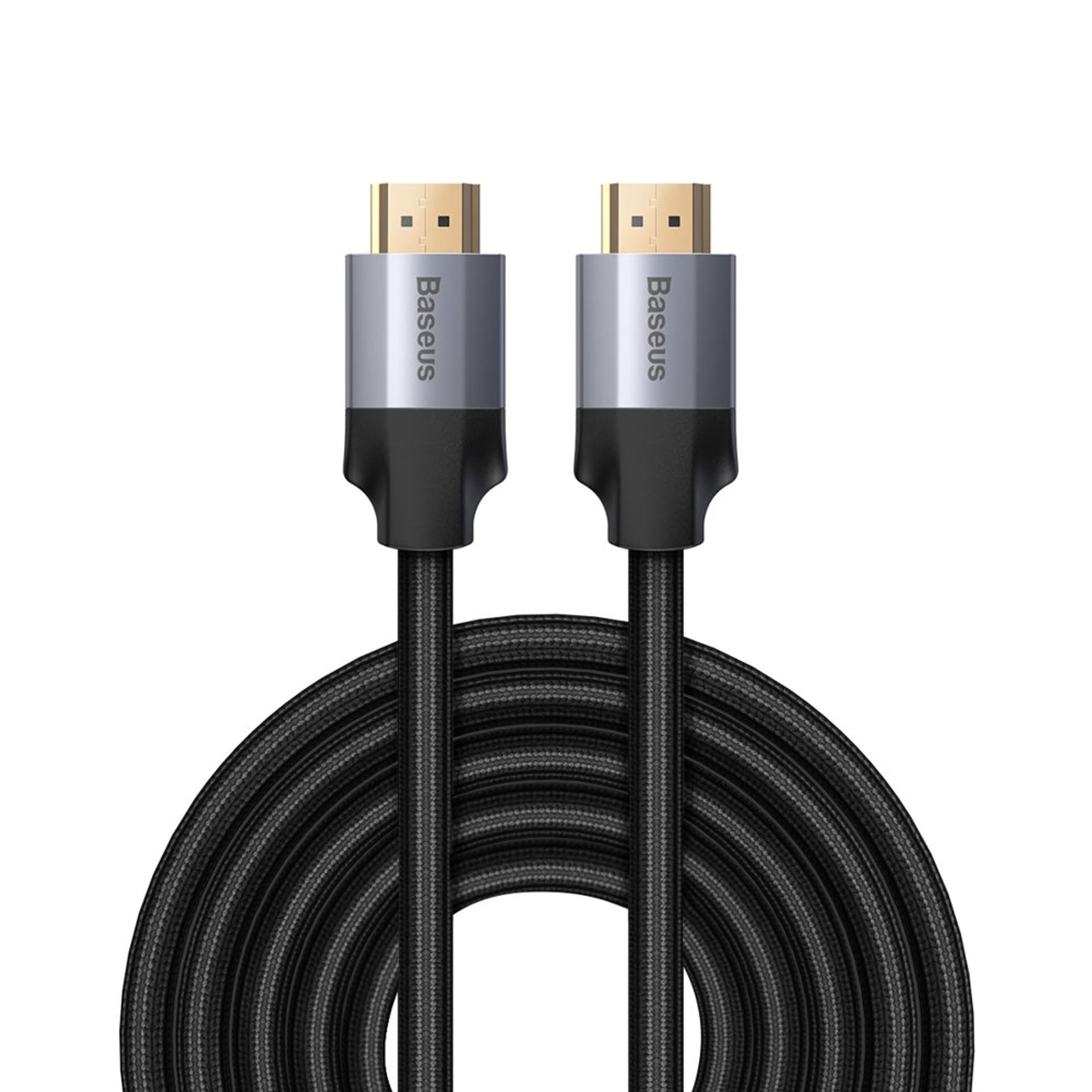 

Kabel 2m 2x HDMI Męski 4kHD Baseus Enjoyment Series CAKSX-C0G szary + czarny