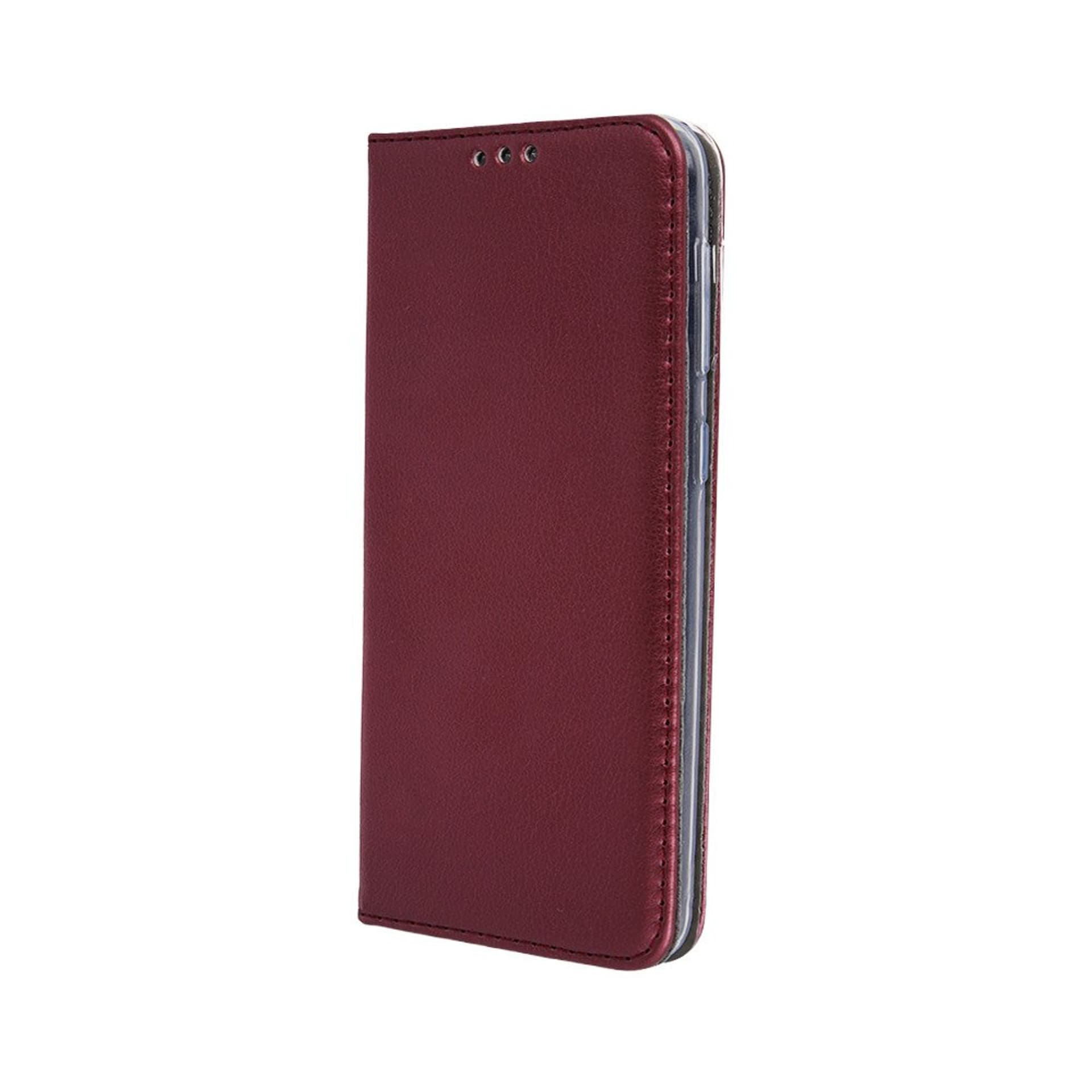 

Etui HUAWEI Y5 2018 portfel z klapką skóra ekologiczna Kabura Magnet Book burgundowe