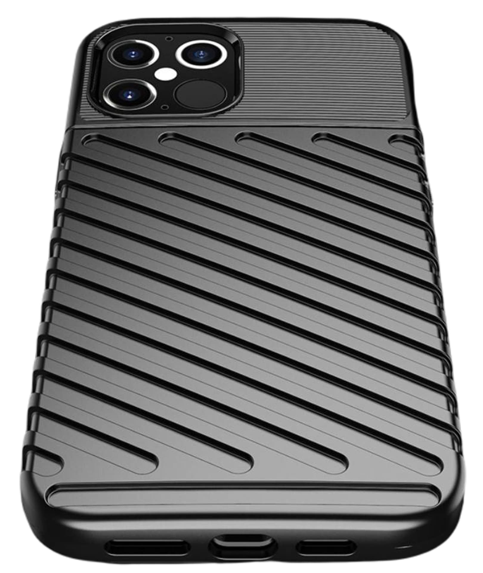 

Etui IPHONE 12 PRO MAX Pancerne Thunder Case czarne