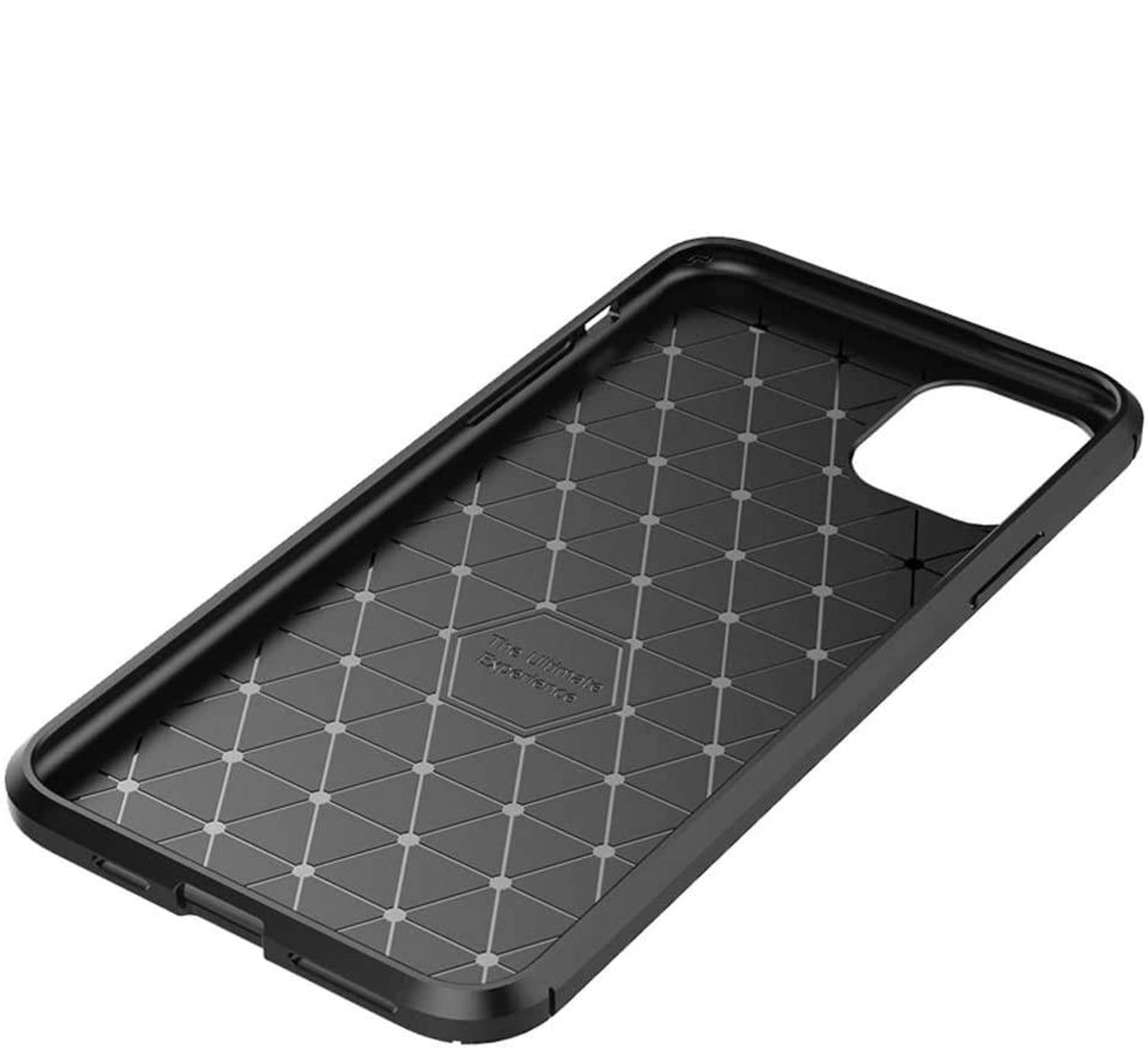 

Etui IPHONE 12 PRO MAX Pancerne Shockproof Carbon Fiber czarne