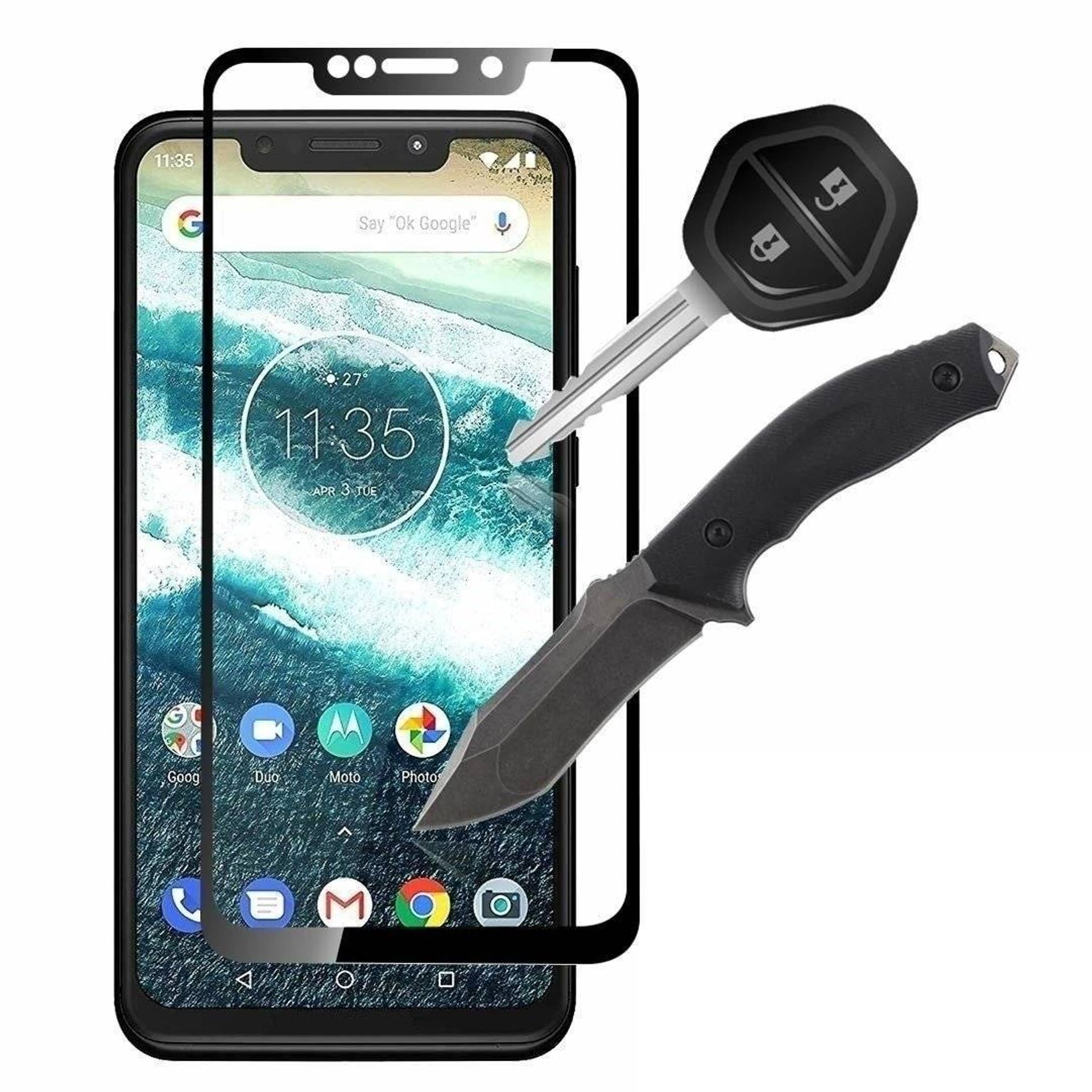 

Szkło Hartowane 5D IPHONE 12 / 12 PRO Full Glue czarne