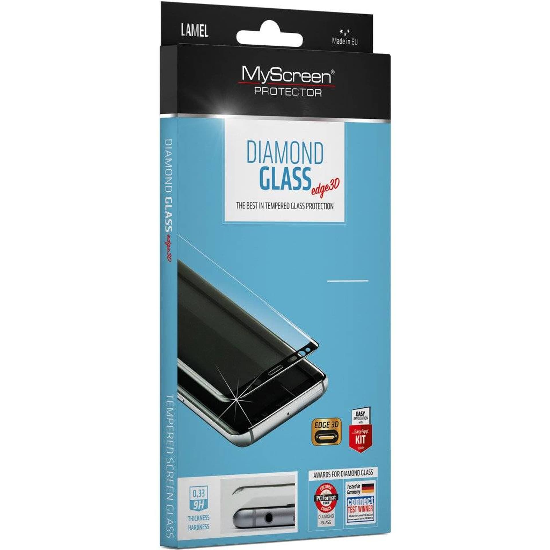 

MS Diamond Glass Edge 3D SAM N986 Note 20 Ultra czarny/black, Tempered Glass