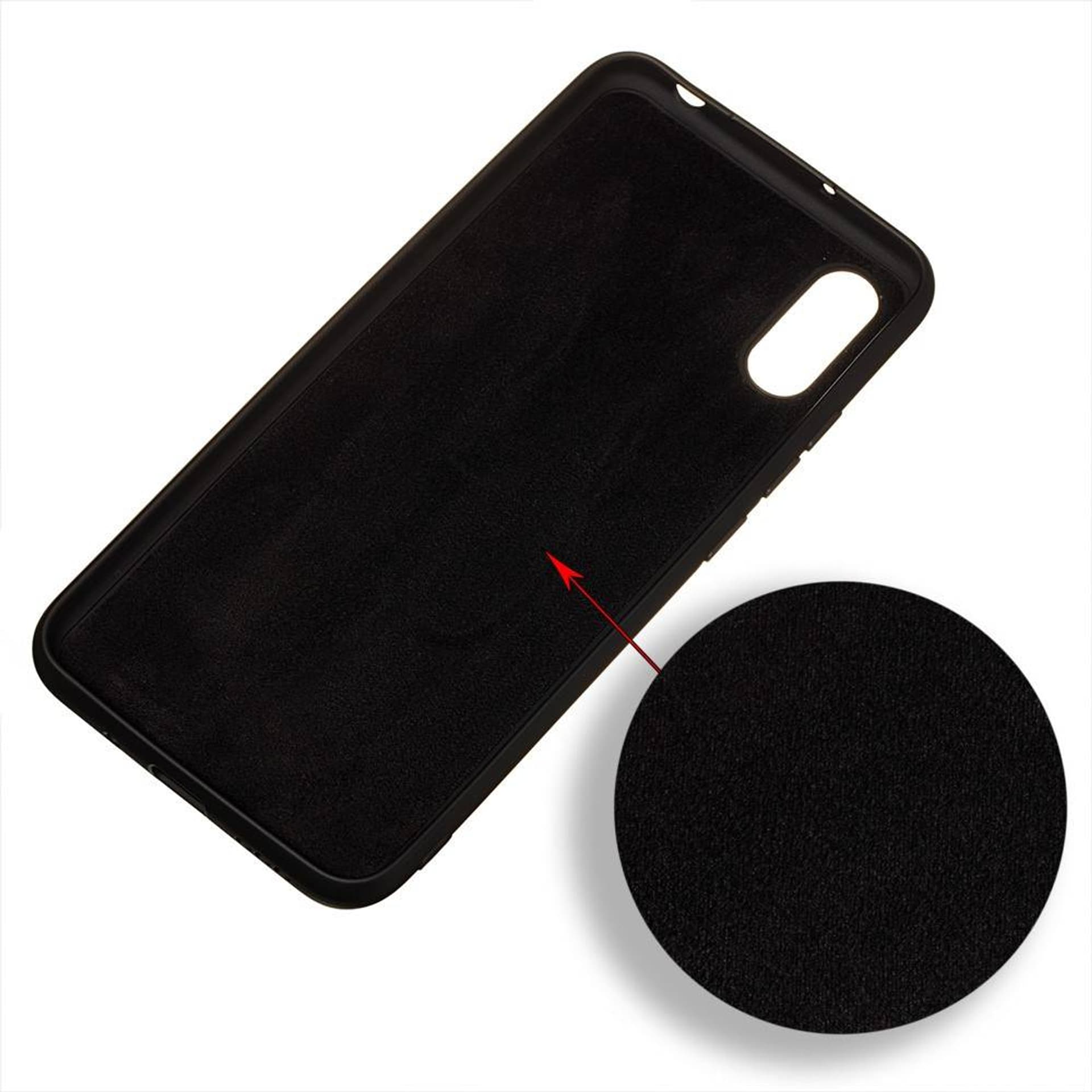 

Etui XIAOMI REDMI 9A Silicone case elastyczne silikonowe czarne