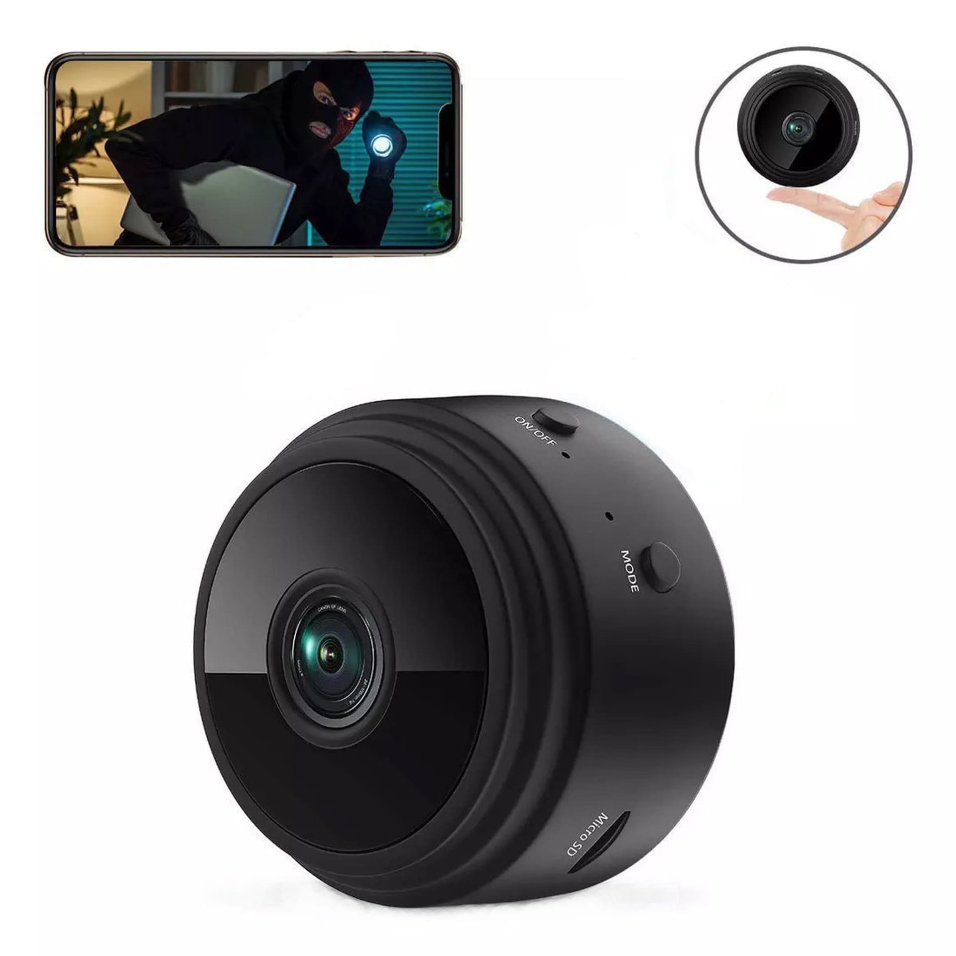 

Kamera szpiegowska bezprzewodowa USB Kamerka Mini A9