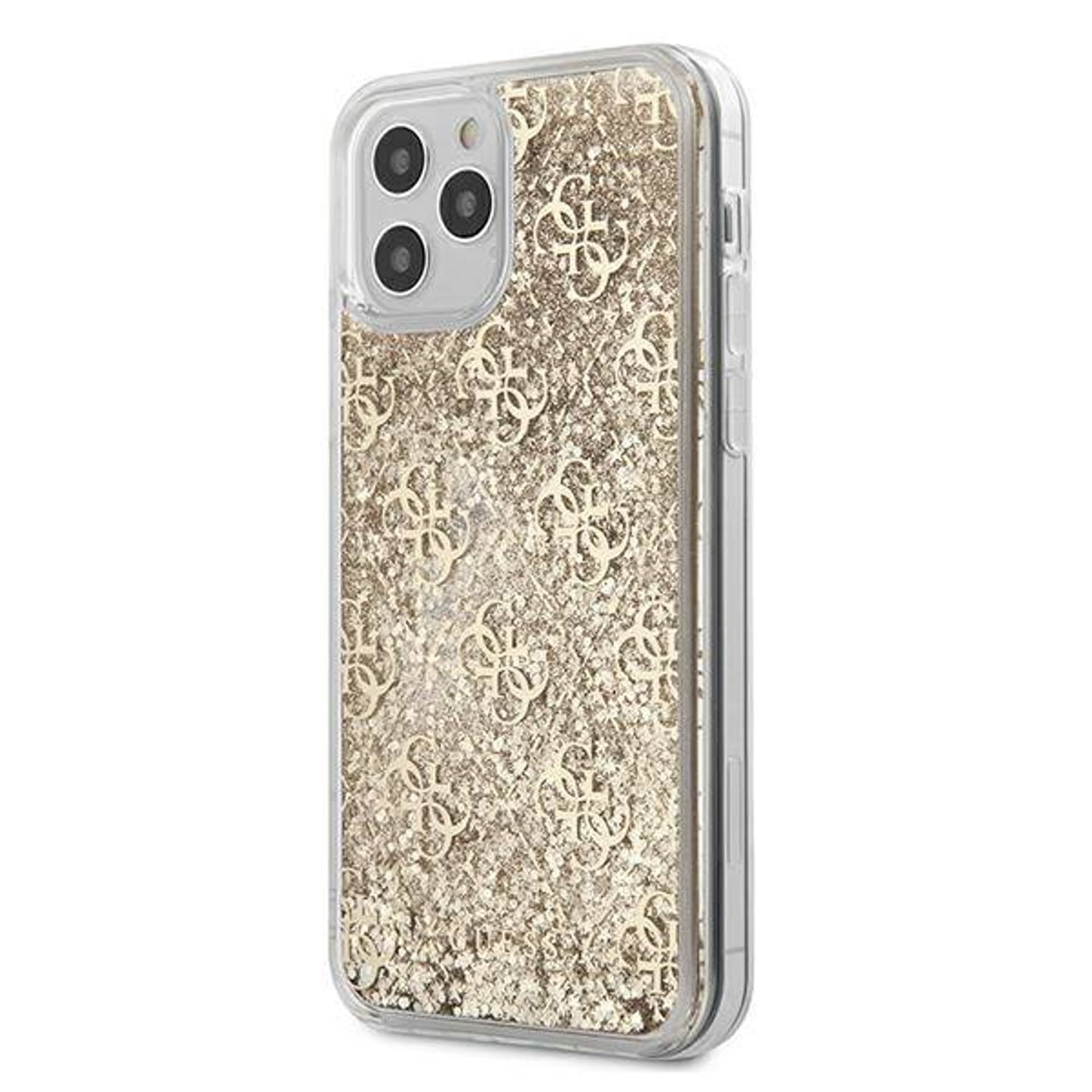 

Guess GUHCP12LLG4GSLG iPhone 12 Pro Max 6,7" złoty/gold hardcase 4G Liquid Glitter
