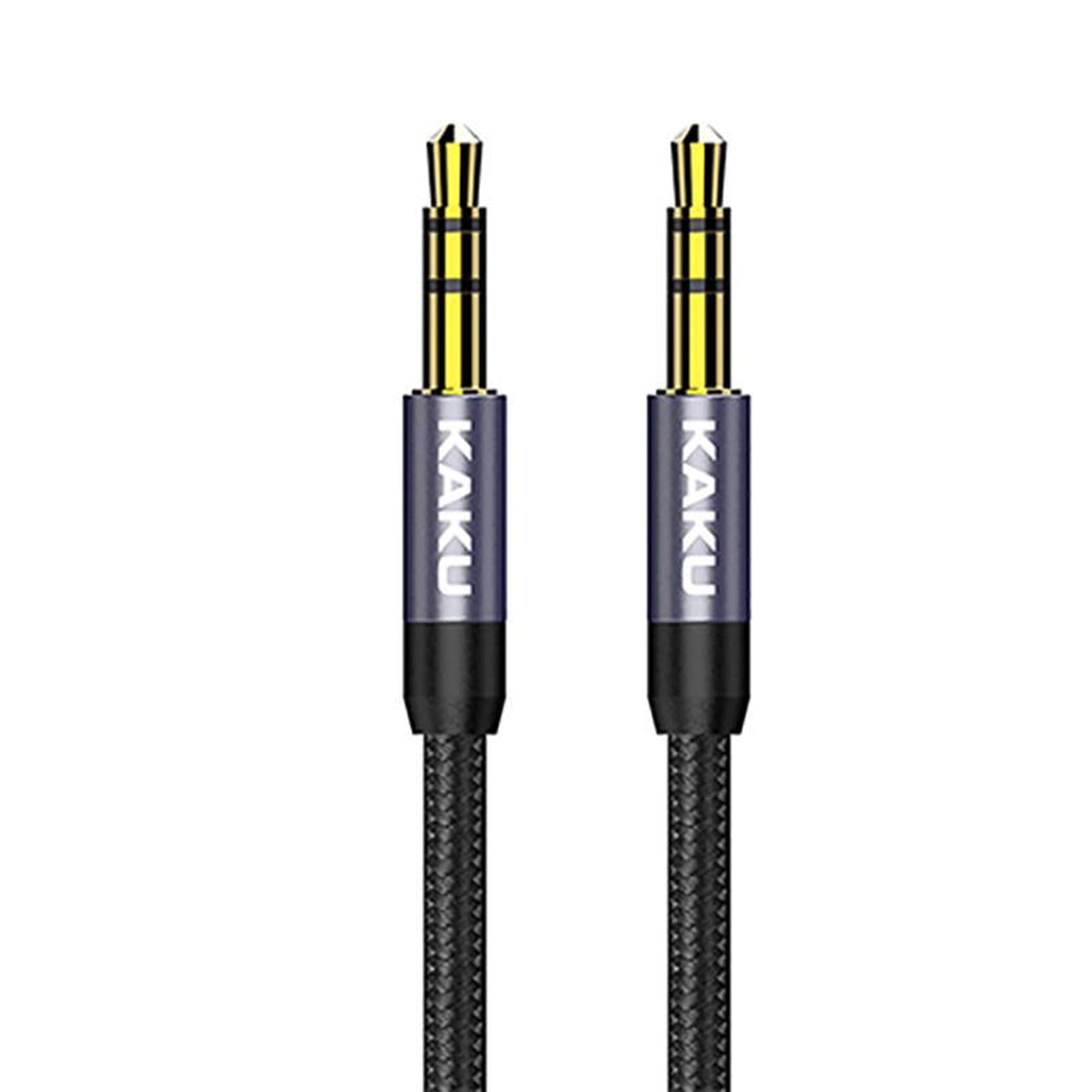 

Kabel Audio AUX minijack 3.5mm KAKU (KSC-389) czarny, Ksc-389) czarn