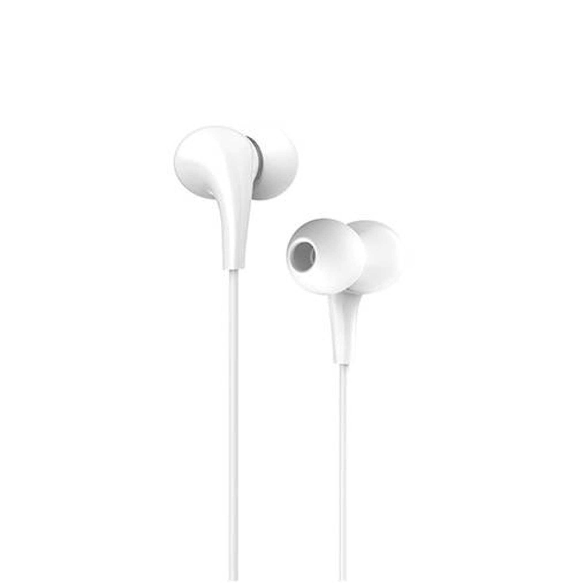 

Słuchawki dokanałowe (minijack 3.5mm) Uniwersalne z Mikrofonem KAKU In-ear Earphones with Mic (KSC-403) białe, Ksc-403) biał