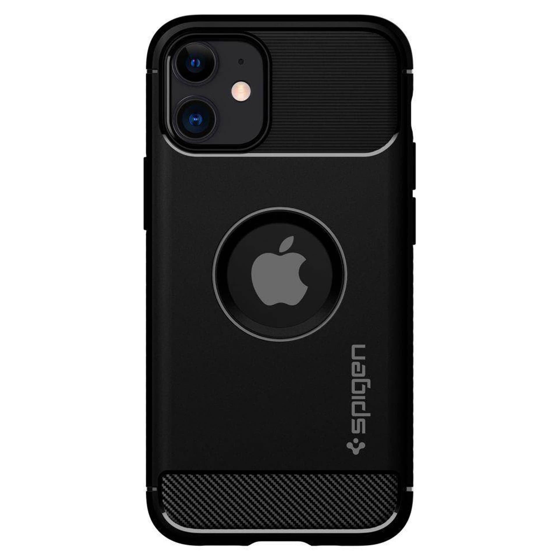 

Spigen Rugged Armor iPhone 12 mini 5,4" czarny/black matte ACS01743