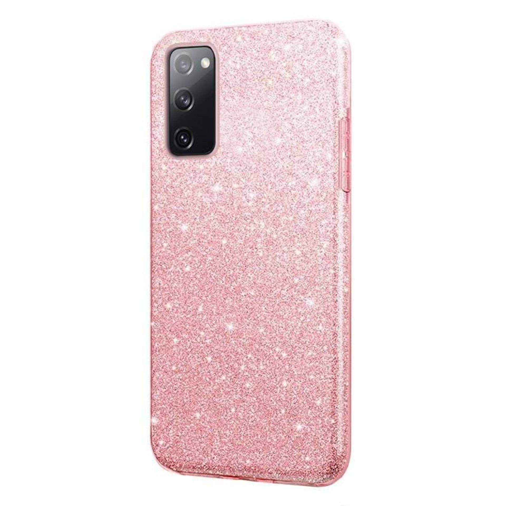 

Etui SAMSUNG GALAXY S20 FE / S20 LITE Brokat Glitter różowe