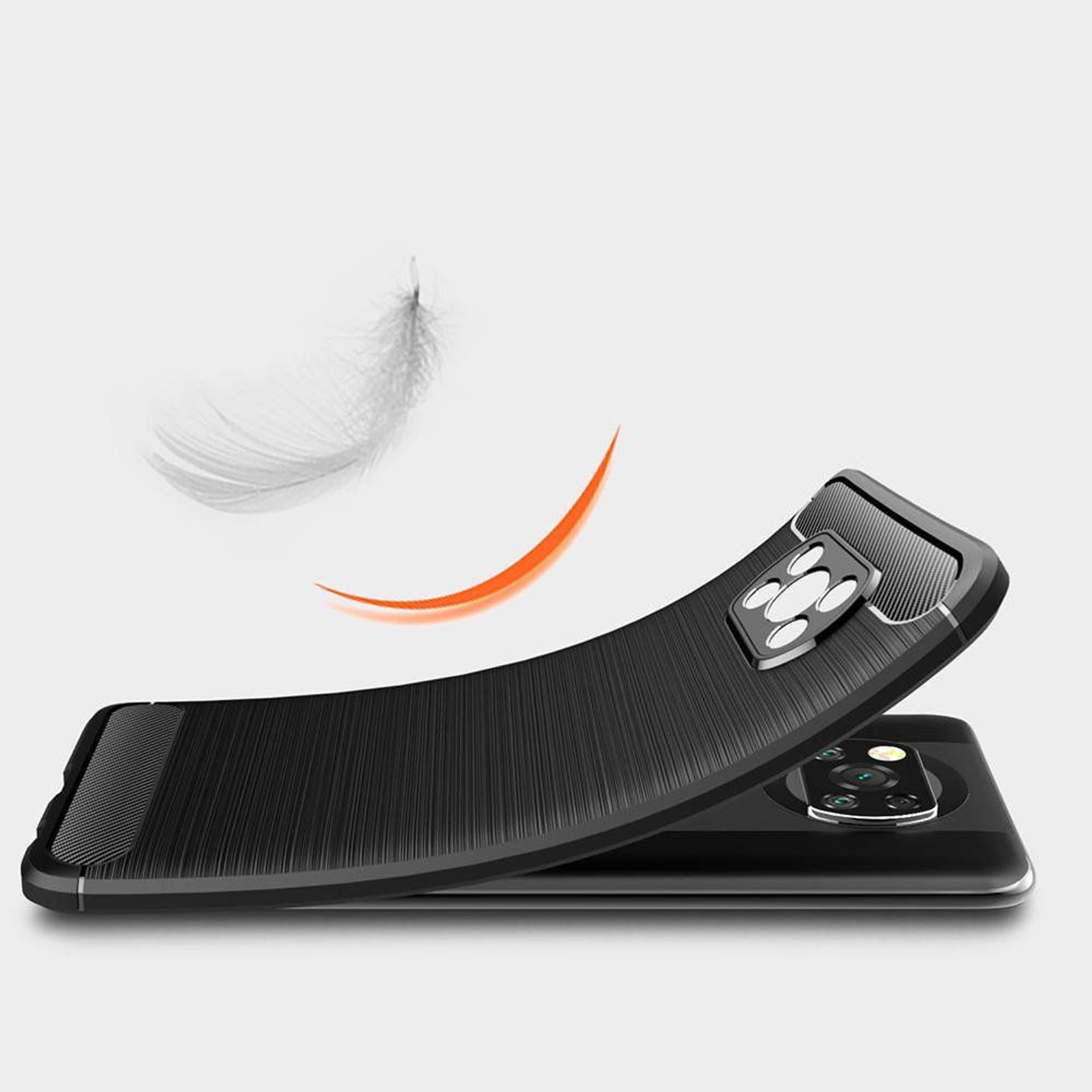 

Etui XIAOMI POCO X3 PRO / POCO X3 Nexeri Carbon Pancerne czarne
