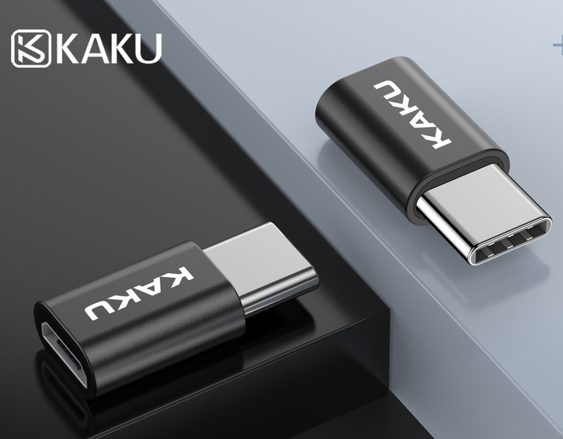 

Adapter USB Typ C na Micro USB 3.0 Przejściówka KAKU (KSC-531) czarny, Ksc-531) czarn