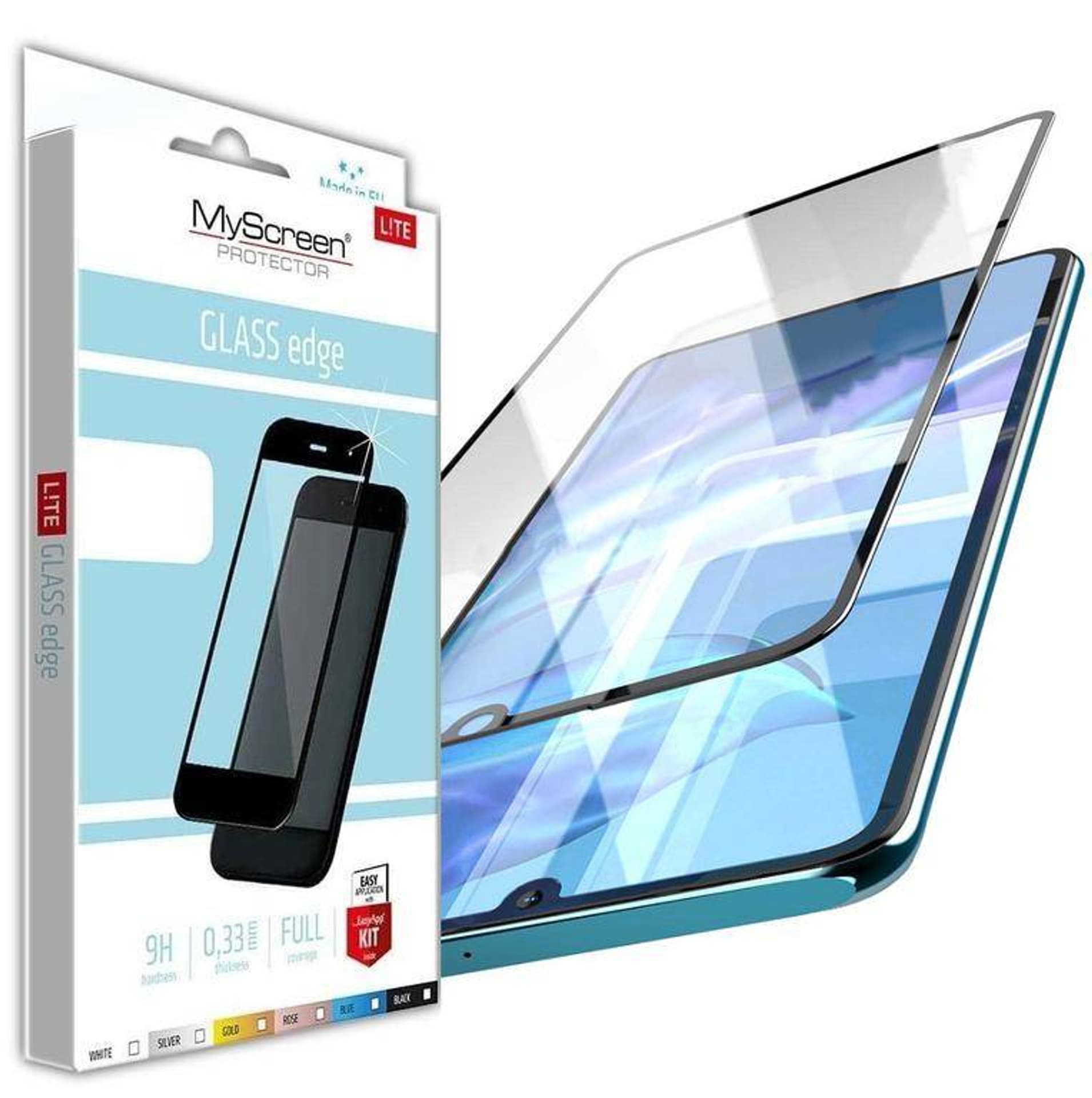 

MS Diamond Glass Edge Lite FG Xiaomi Redmi Note 10 5G czarny/black Full Glue