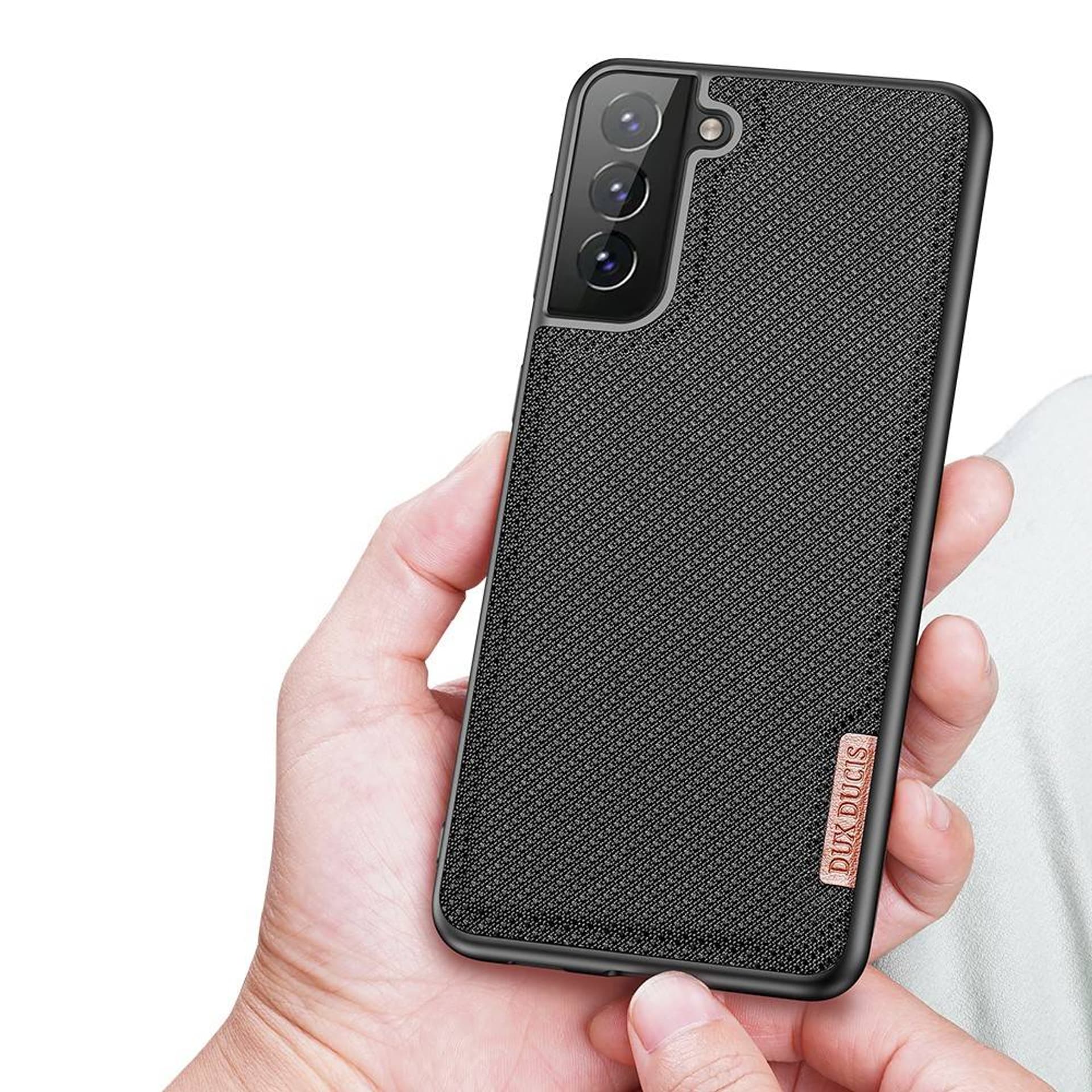 

Etui SAMSUNG GALAXY S21+ PLUS Dux Ducis Fino Nylonowe czarne
