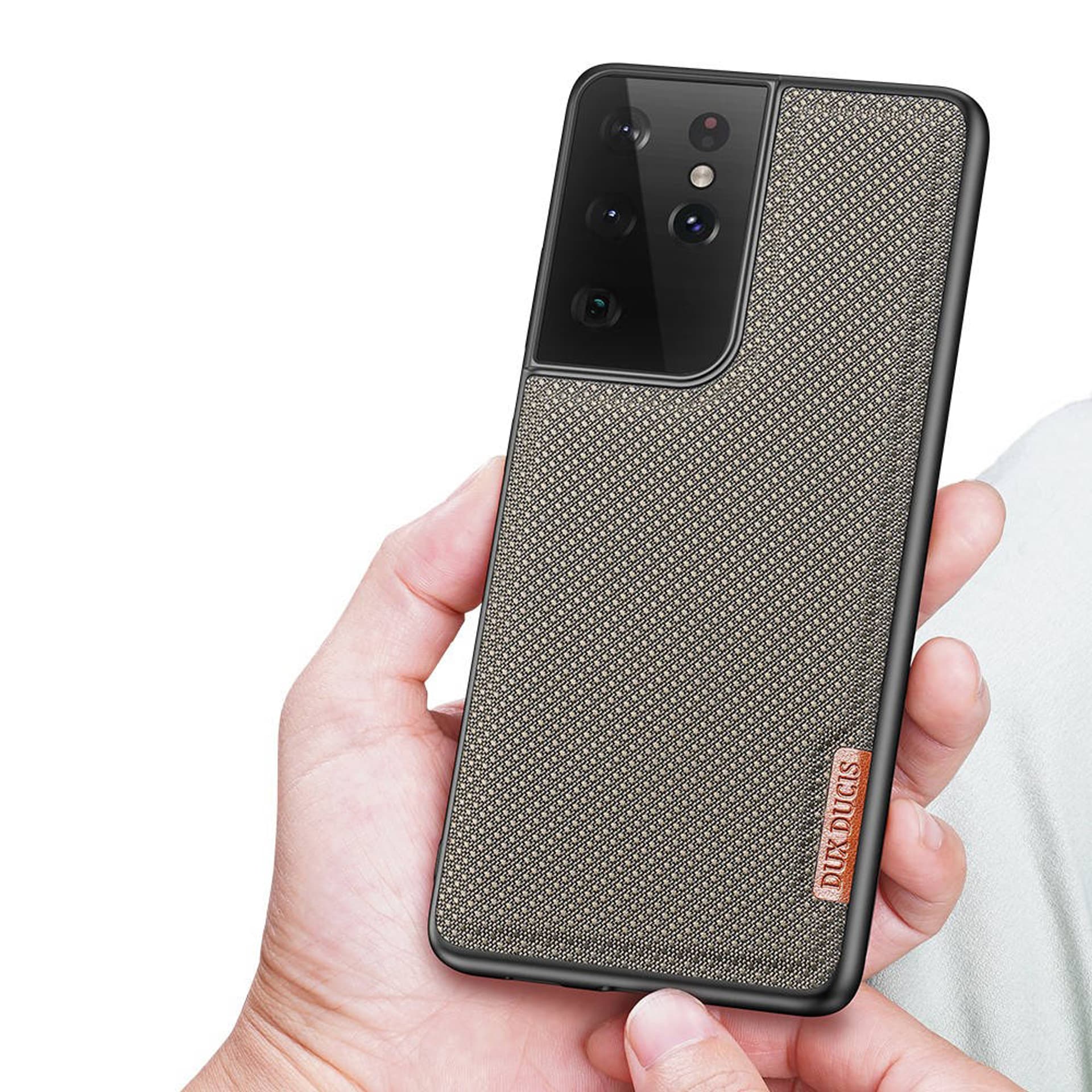 

Etui SAMSUNG GALAXY S21 ULTRA Dux Ducis Fino Nylonowe zielone