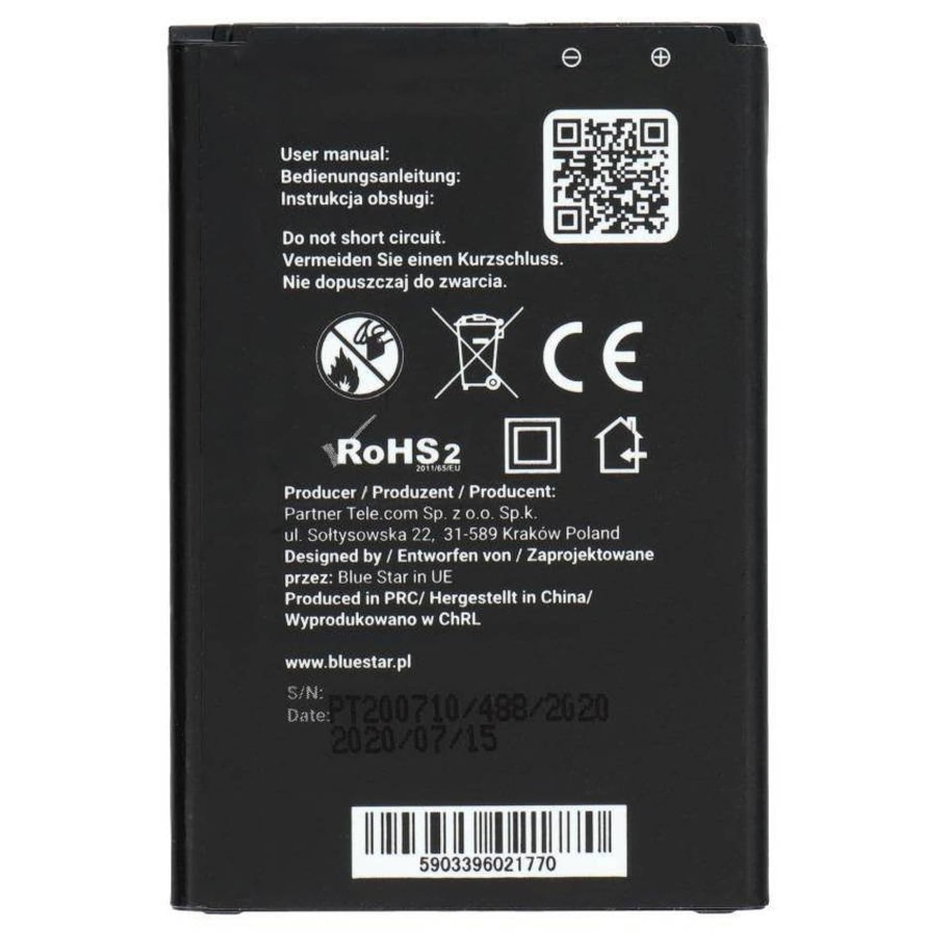 

Bateria do LG K8 2018 2800mAh Li-Ion Blue Star