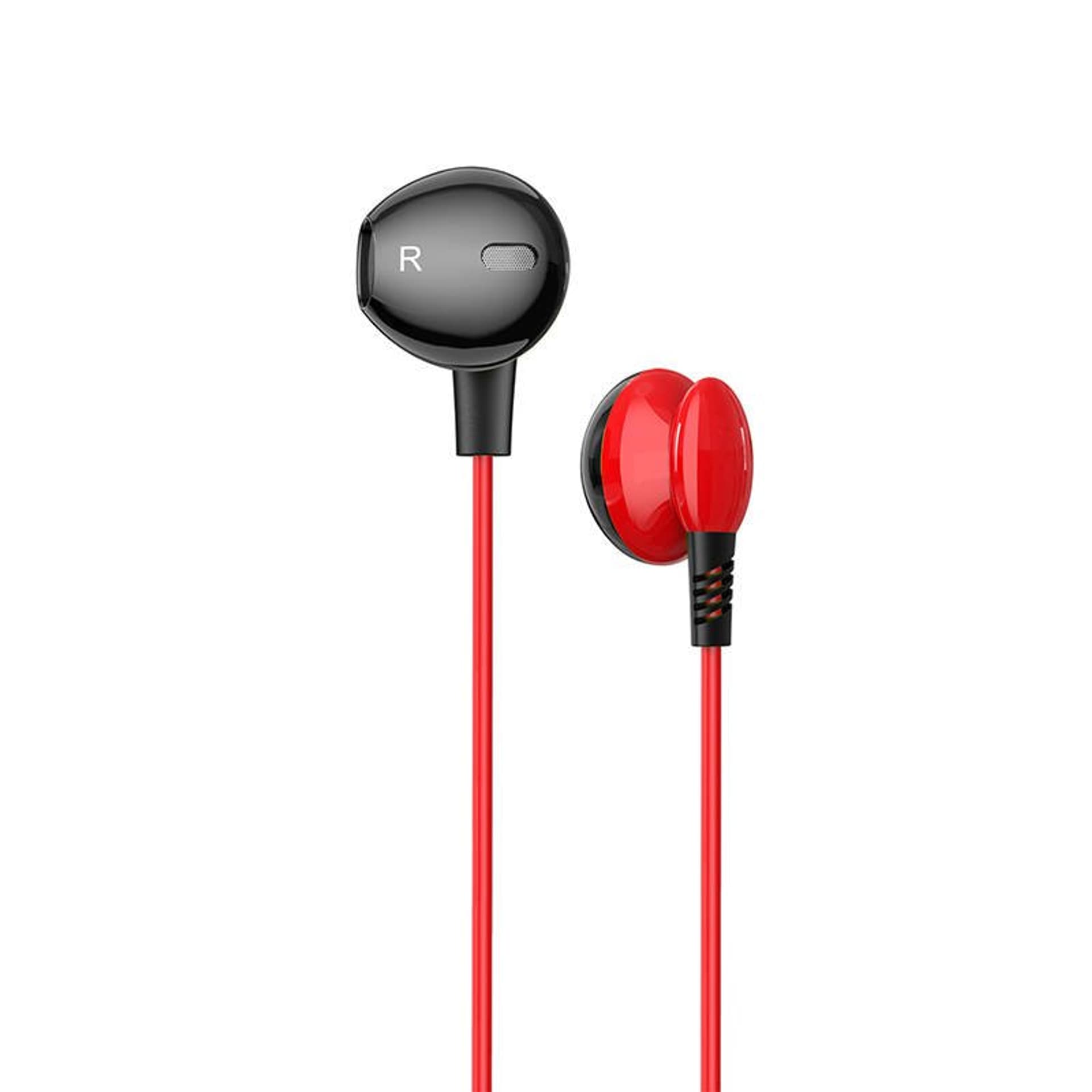 

Słuchawki Douszne (mini jack 3,5mm) z Mikrofonem KAKU Universal In-ear Earphones with Mic 3.5mm (KSC-379) czerwone, Ksc-379) czerwon