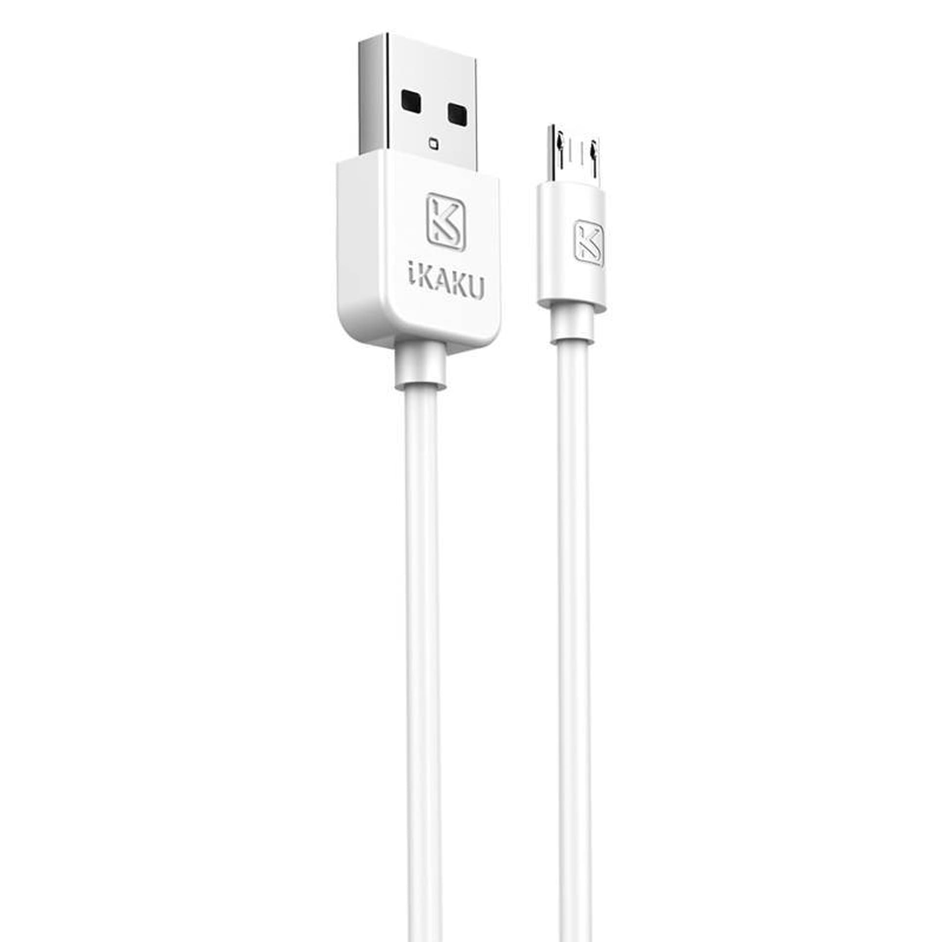 

Ładowarka Sieciowa 2,4A 2xUSB + Kabel Micro USB KAKU Dual Port Charger Set MicroUSB EU (KSC-397) biała, Ksc-397) biał