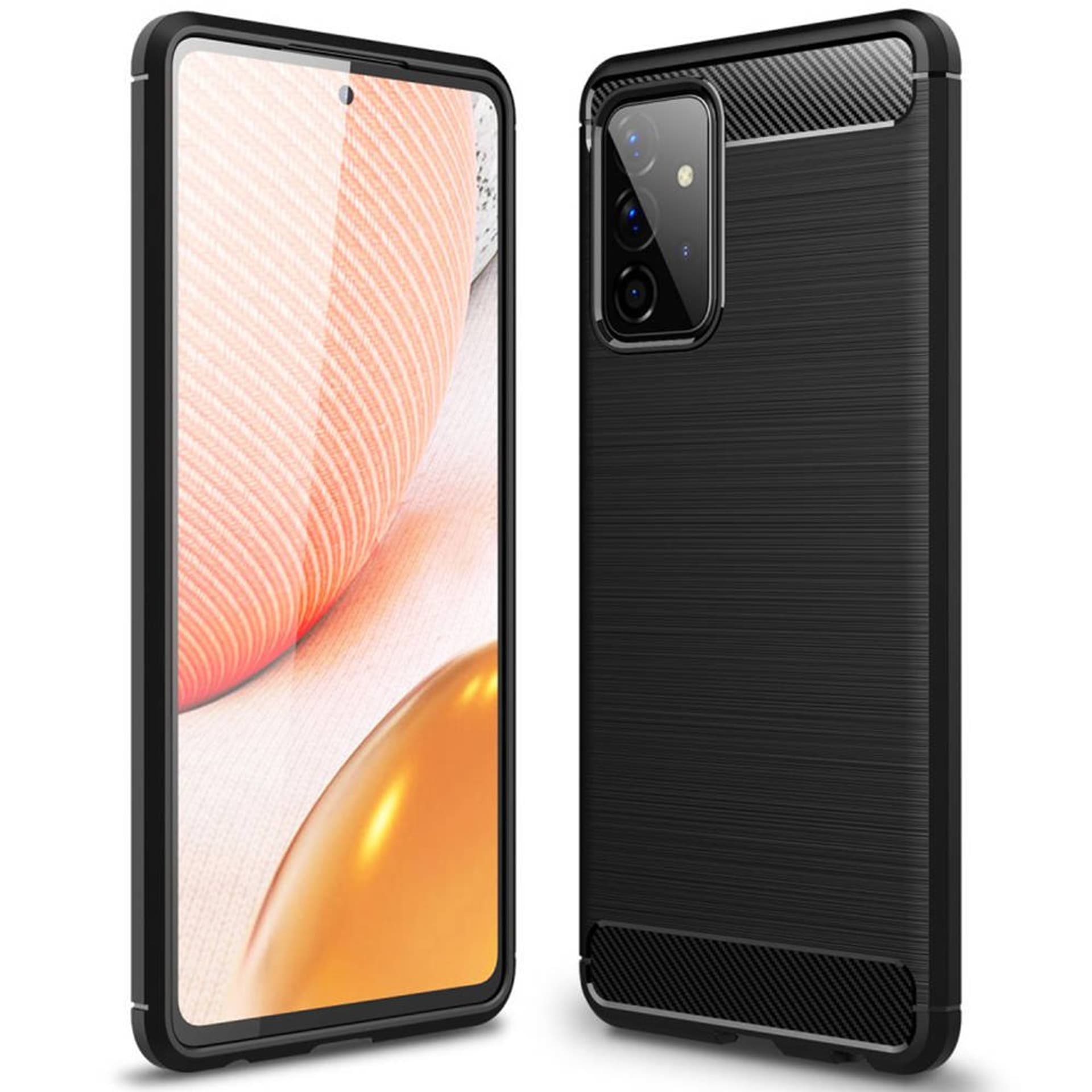 

Etui SAMSUNG GALAXY A72 5G Nexeri Carbon Pancerne czarne