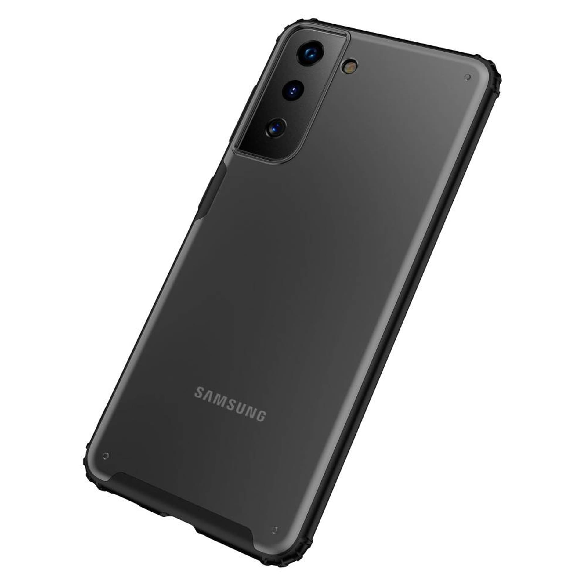 

Etui SAMSUNG GALAXY S21+ PLUS 5G Hybrydowe (TPU + PC) Hybrid Armor Matte Case czarne, Tpu + pc) hybrid armor matte case czarn