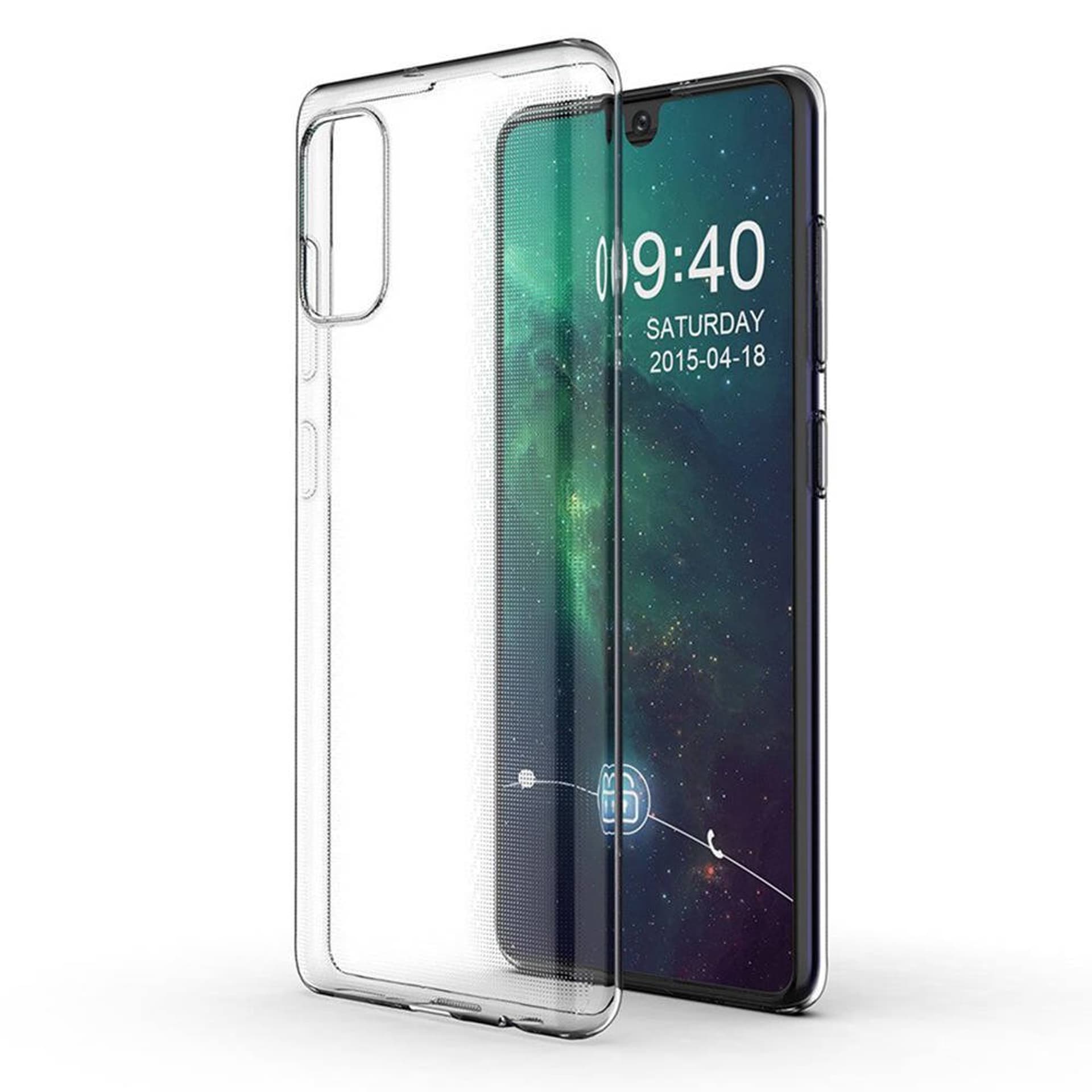 

Etui SAMSUNG GALAXY A41 Nexeri Slim Case Protect 2mm transparentne