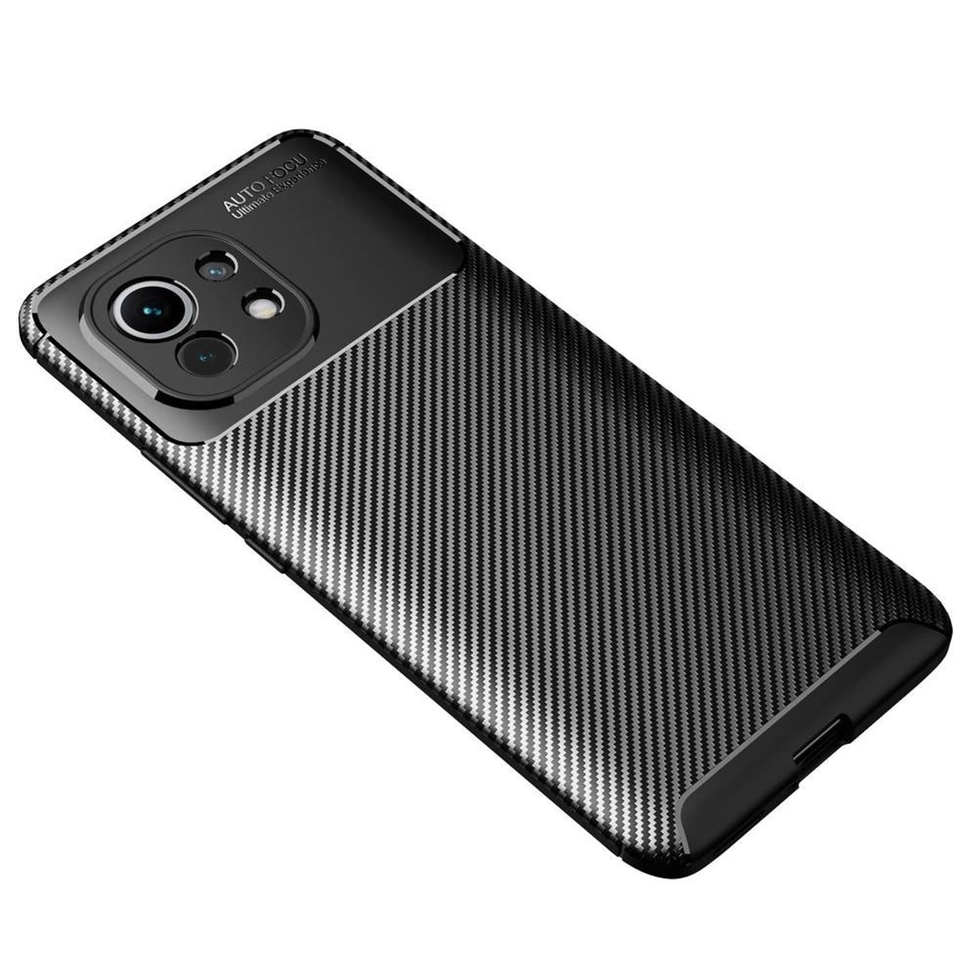 

Etui XIAOMI MI 11 Pancerne Shockproof Carbon Fiber czarne