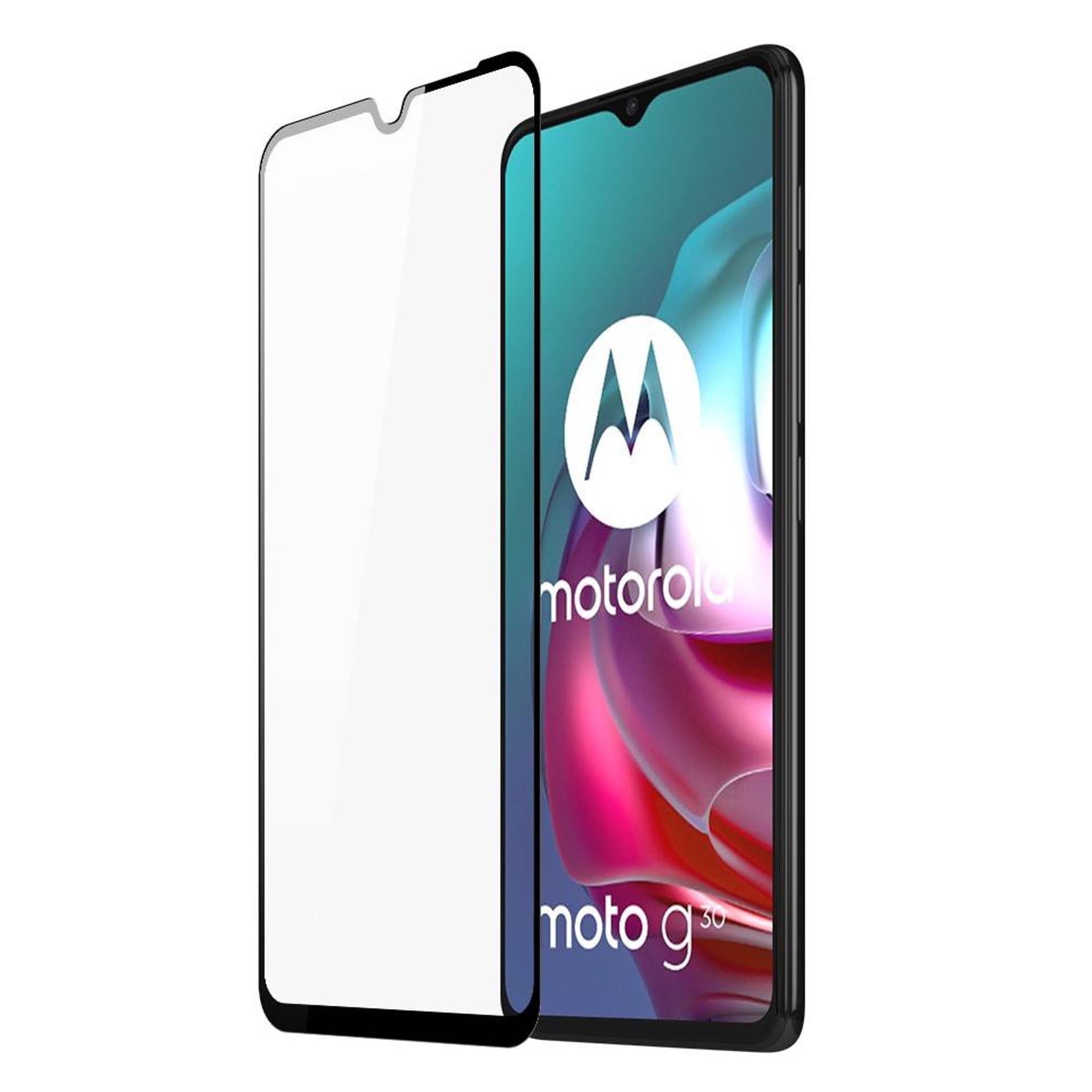 

Szkło Hartowane 5D MOTOROLA MOTO G10 / G30 Full Glue czarne