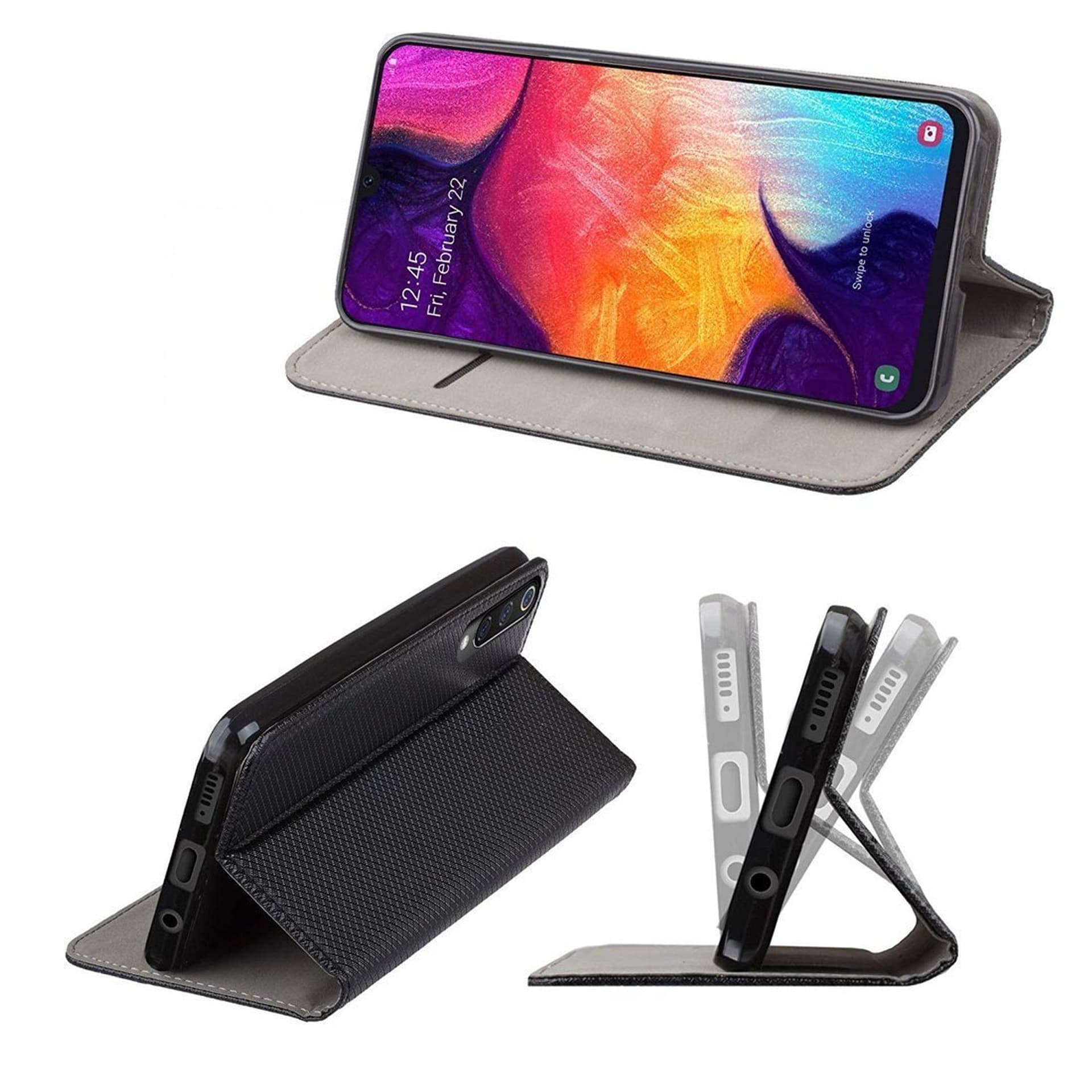 

Etui MOTOROLA MOTO E7 POWER portfel z klapką Flip Magnet czarne