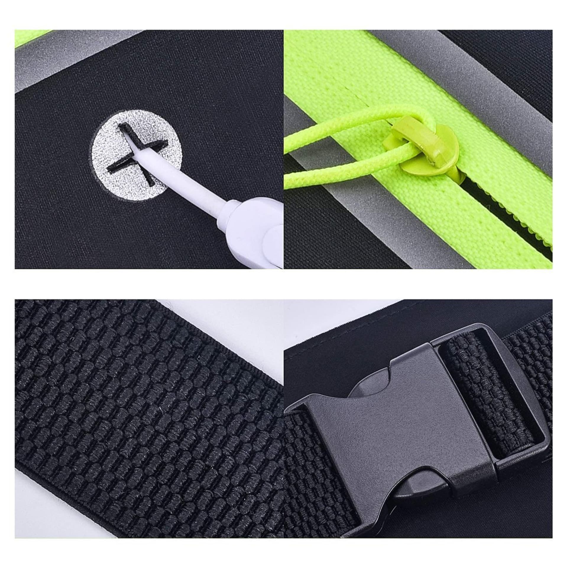 

Nerka / Saszetka / Pas Nexeri 7" do Biegania, Fitness, Nordic Walking, Sport YB008 czarny