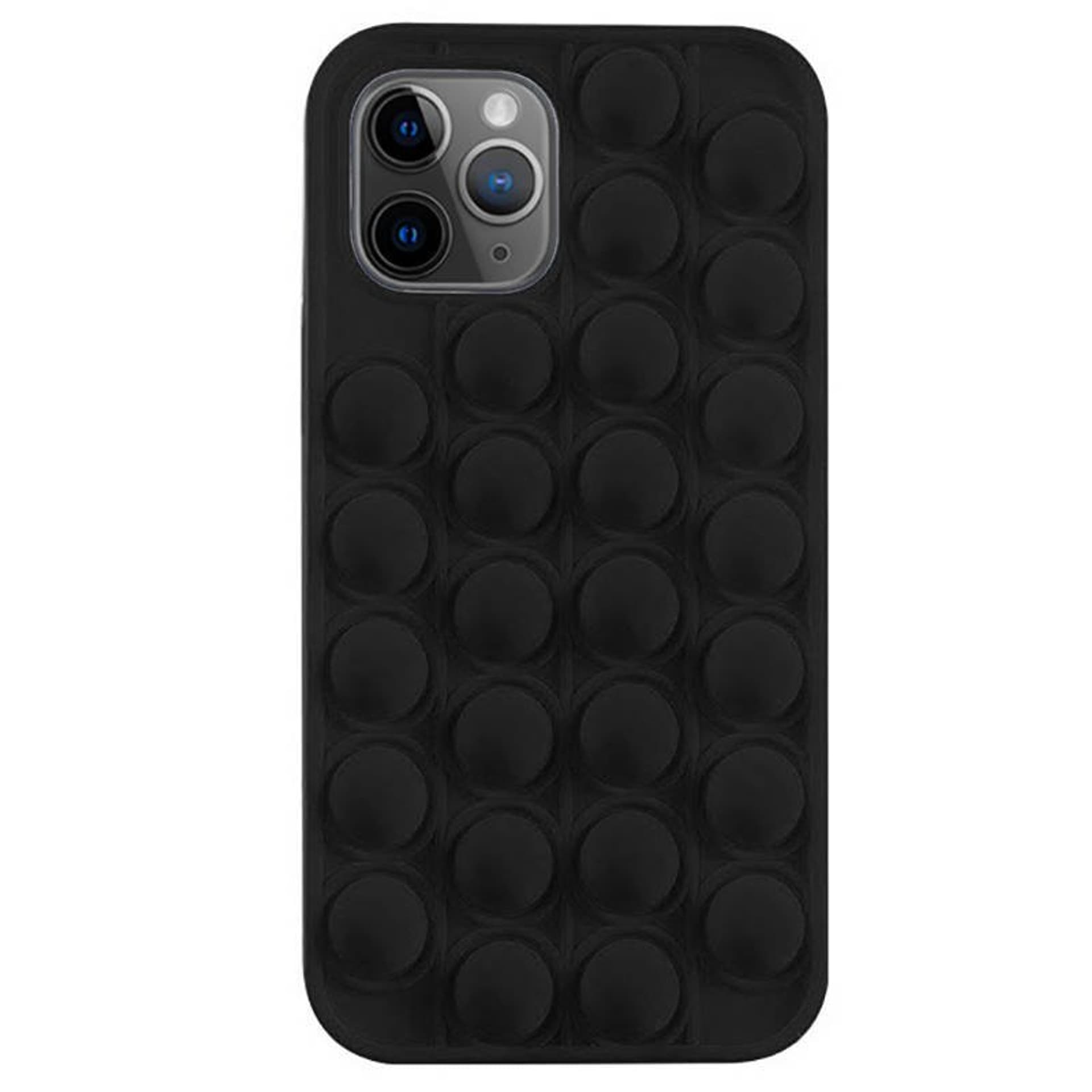 

Etui IPHONE 11 PRO MAX Bąbelkowe Elastyczne Push Bubble Case czarne