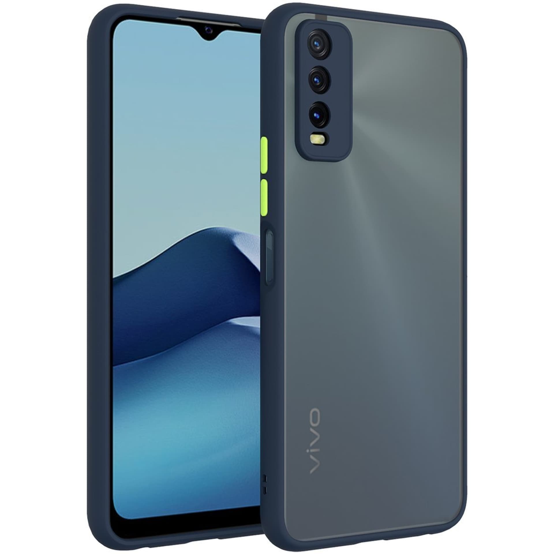 

Etui SAMSUNG GALAXY A72 4G / 5G matowe Matt Case niebieskie