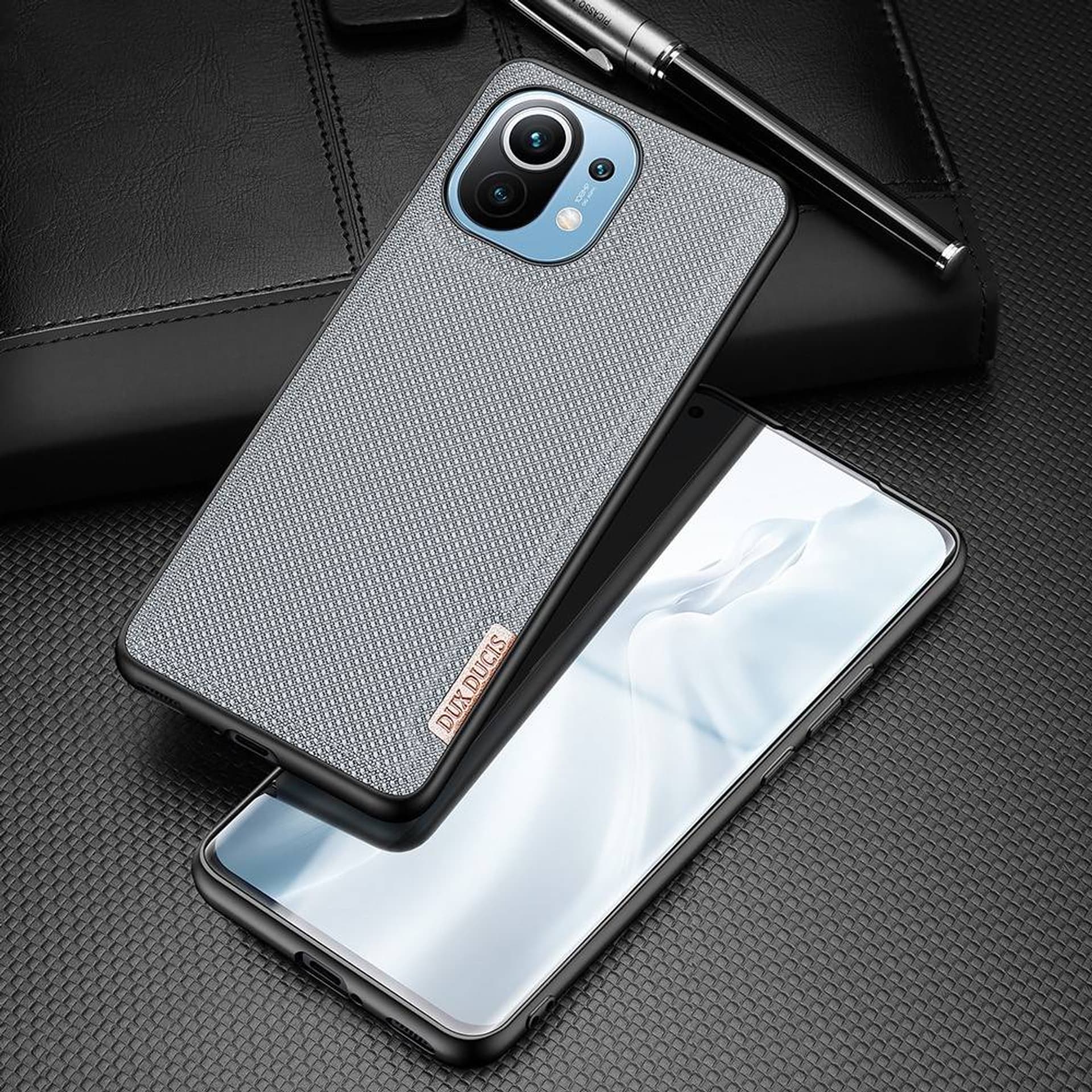 

Etui XIAOMI MI 11 Dux Ducis Fino Nylonowe niebieskie