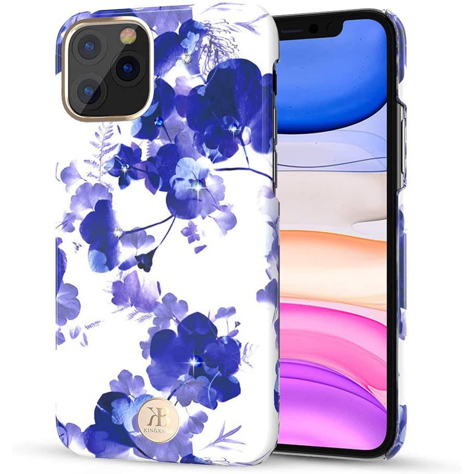 

Etui IPHONE 11 PRO Kingxbar Blossom Series Orchid