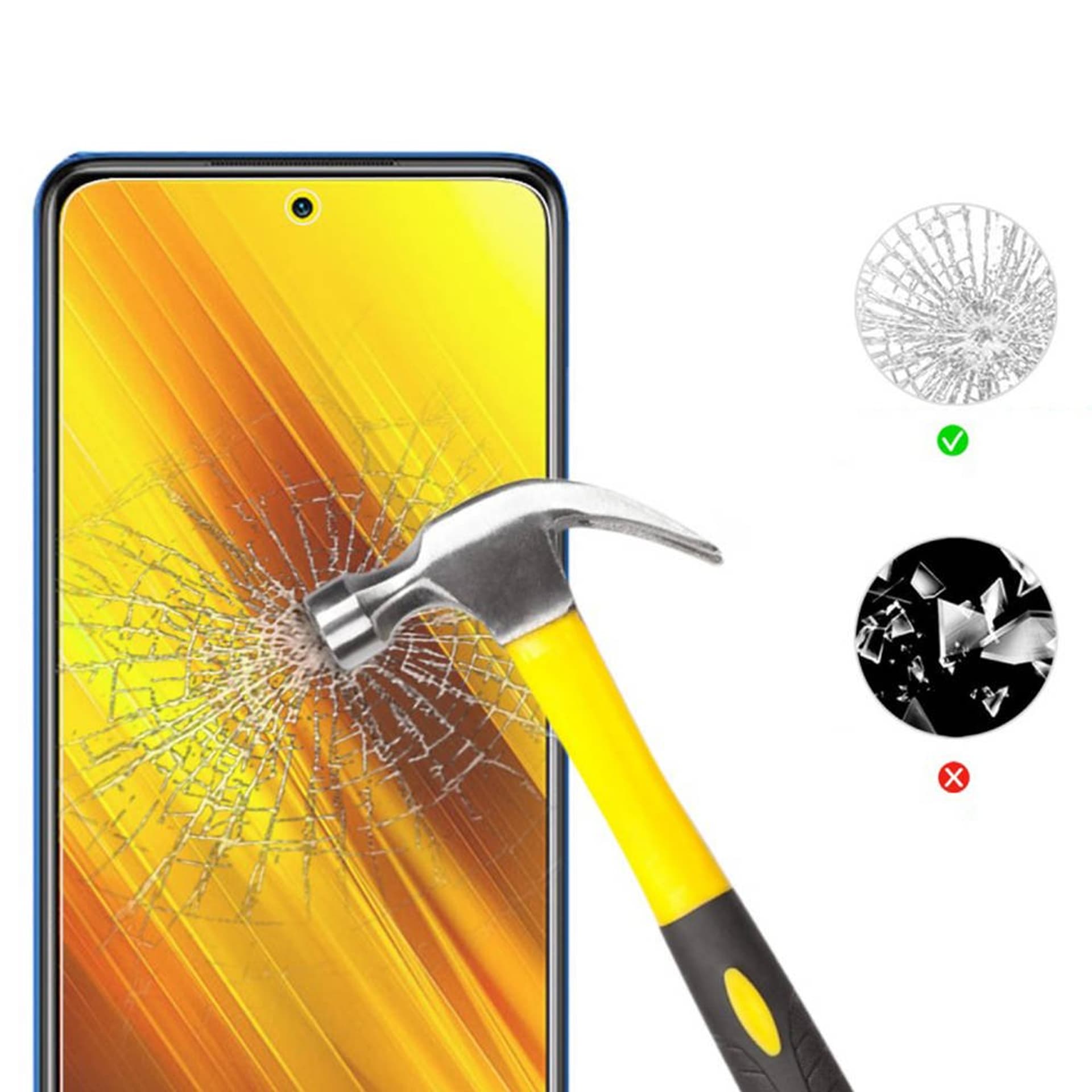 

Szkło Hartowane XIAOMI POCO X3 / X3 NFC / X3 PRO