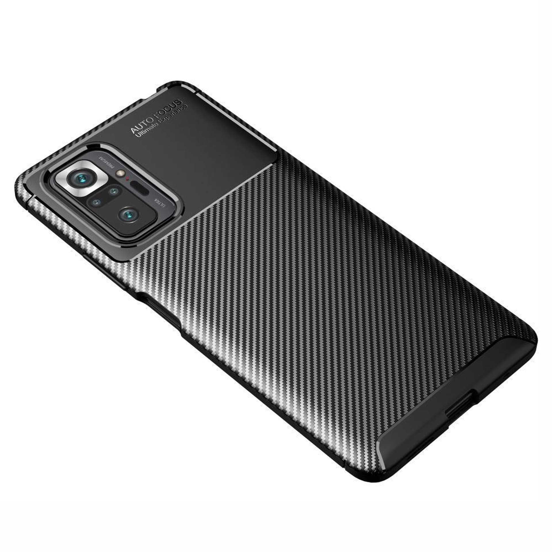 

Etui XIAOMI REDMI NOTE 10 Pancerne Shockproof Carbon Fiber czarne