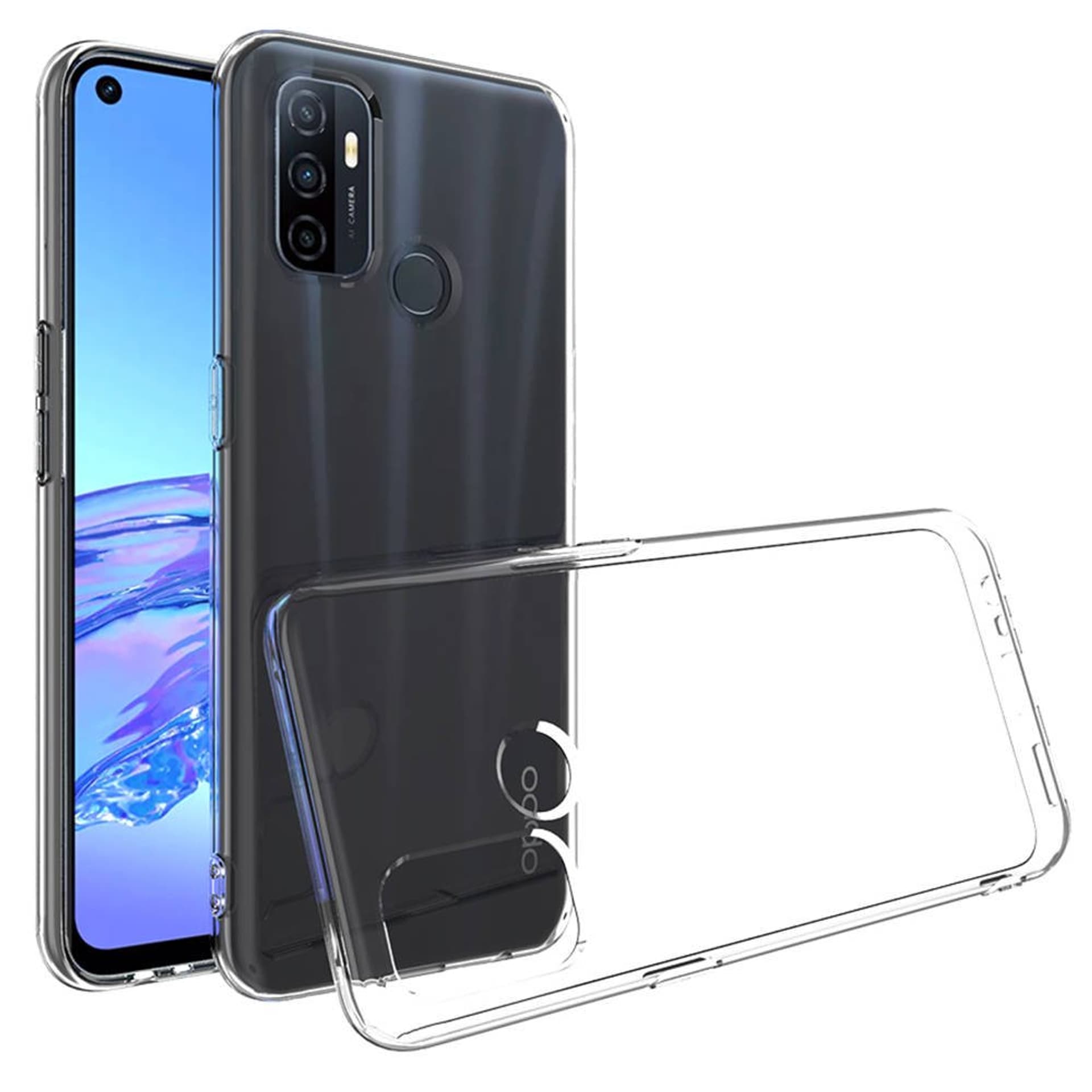 

Etui OPPO A54 5G Back Żel transparentne