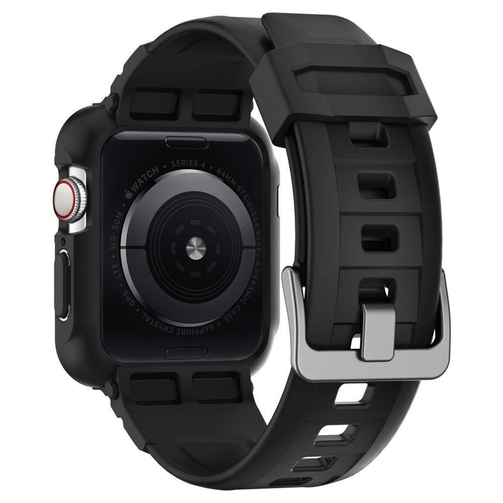 

Etui do APPLE WATCH 4 / 5 (44 mm) Spigen Rugged Armor Pro czarne, 44 mm) spigen rugged armor pro czarn
