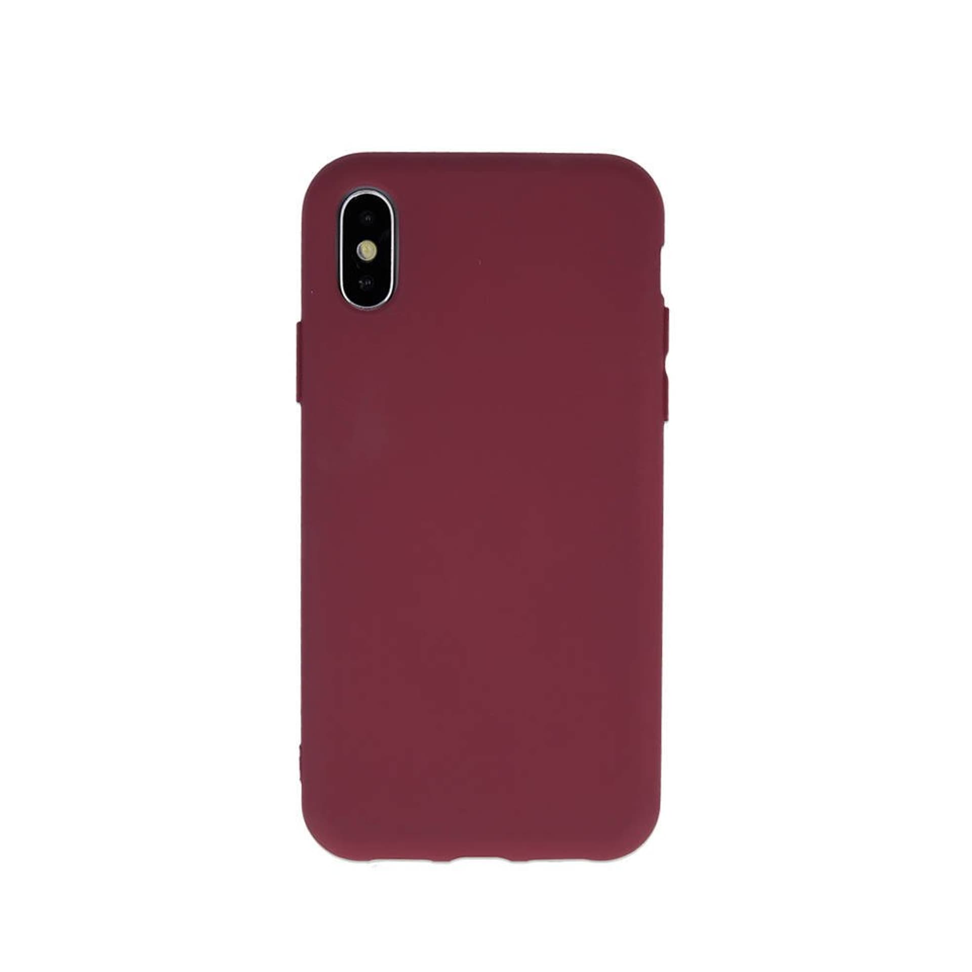 

Etui HUAWEI P30 LITE Silicone case elastyczne silikonowe burgundowe