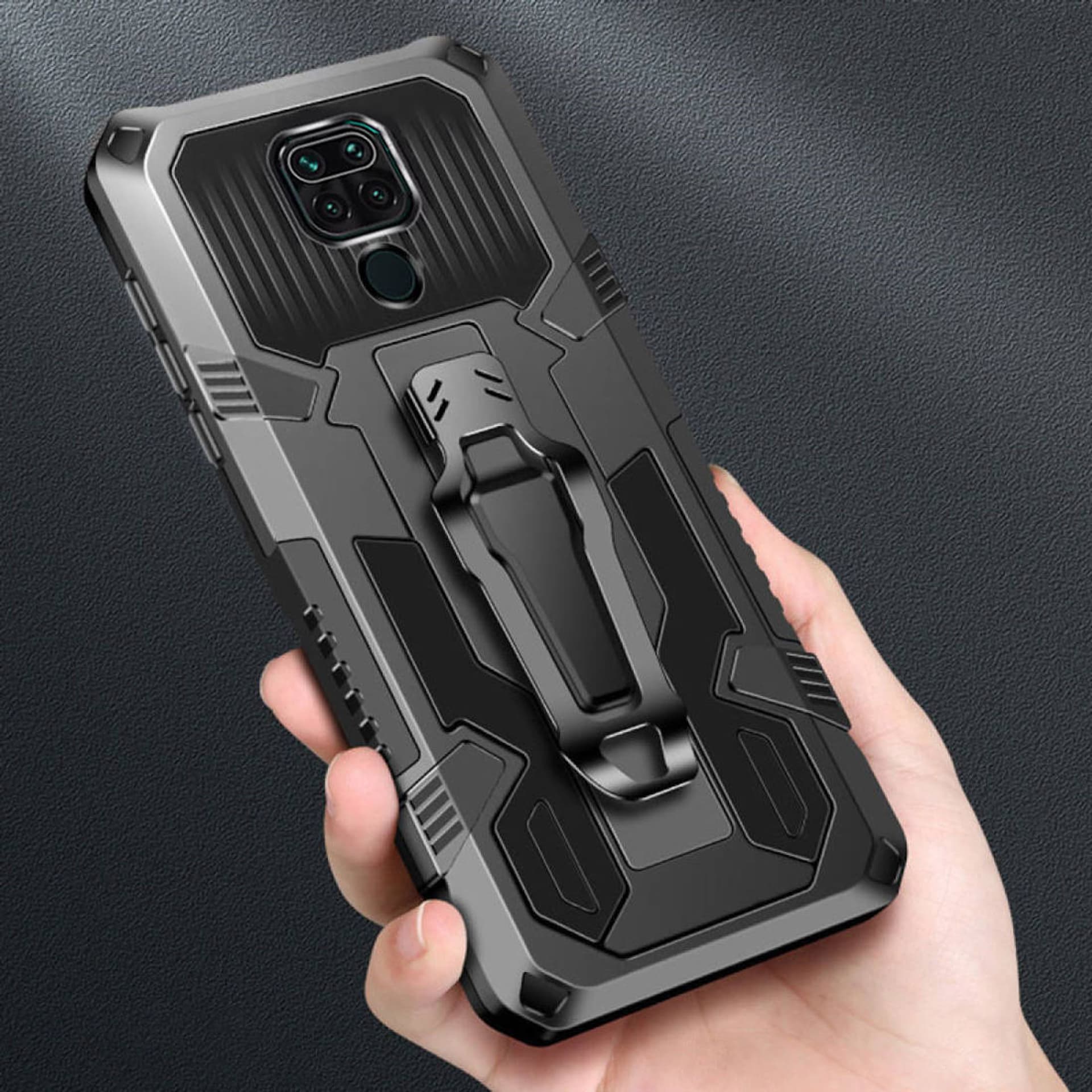 

Etui SAMSUNG GALAXY S22+ PLUS Pancerne Nexeri Tank Case czarne