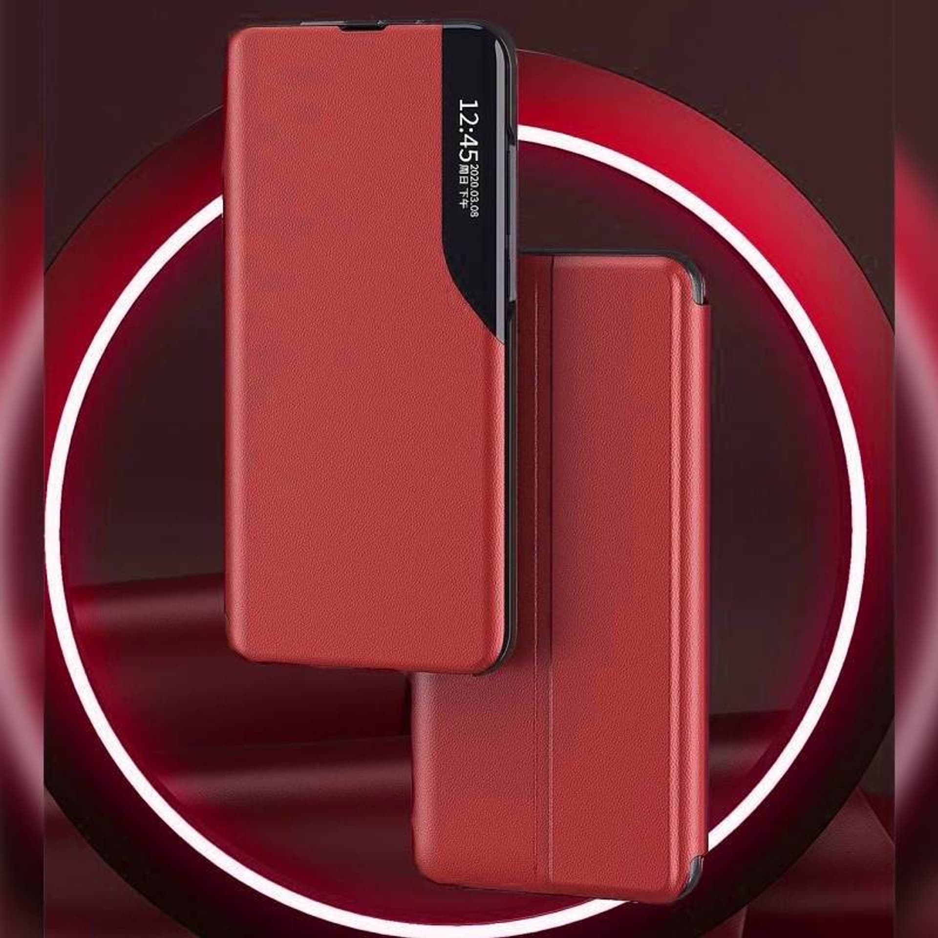 

Etui XIAOMI MI 11 Flip Leather Smart View czerwone
