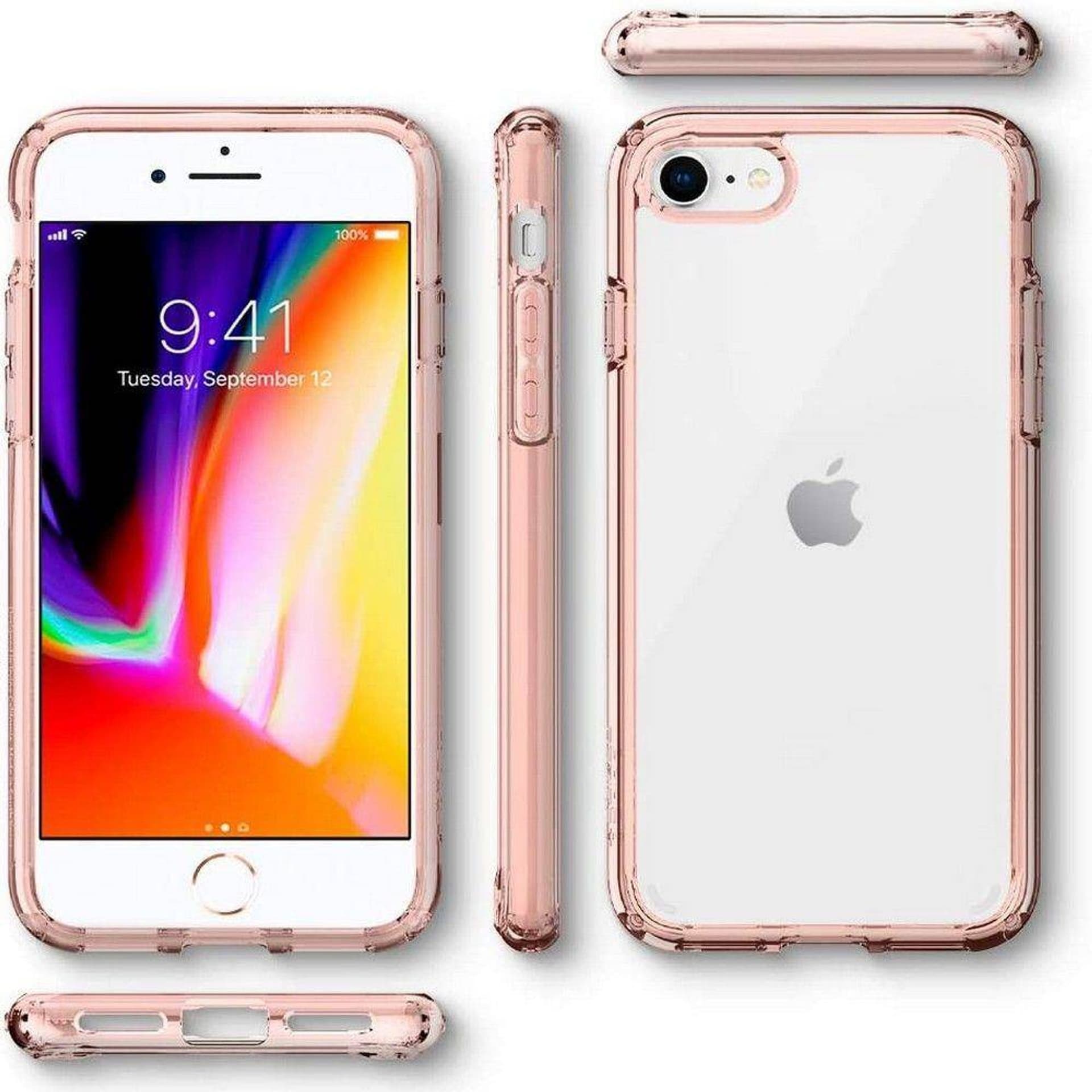 

Spigen Ultra Hybrid 2 iPhone 7/8 rose SE 2020 042CS20924