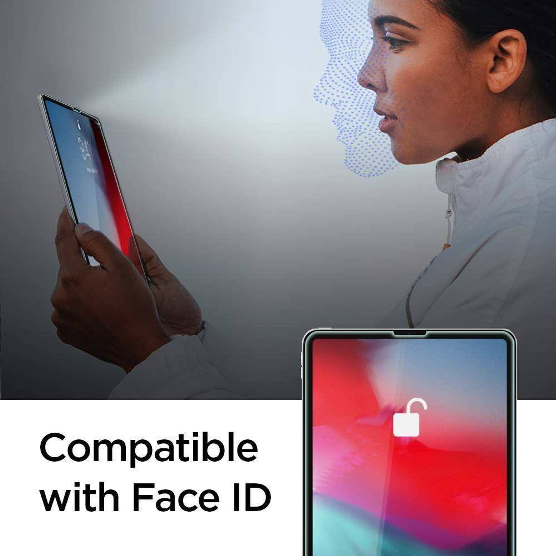 

SZKŁO HARTOWANE SPIGEN GLAS.TR SLIM IPAD PRO 12.9 2020/2021