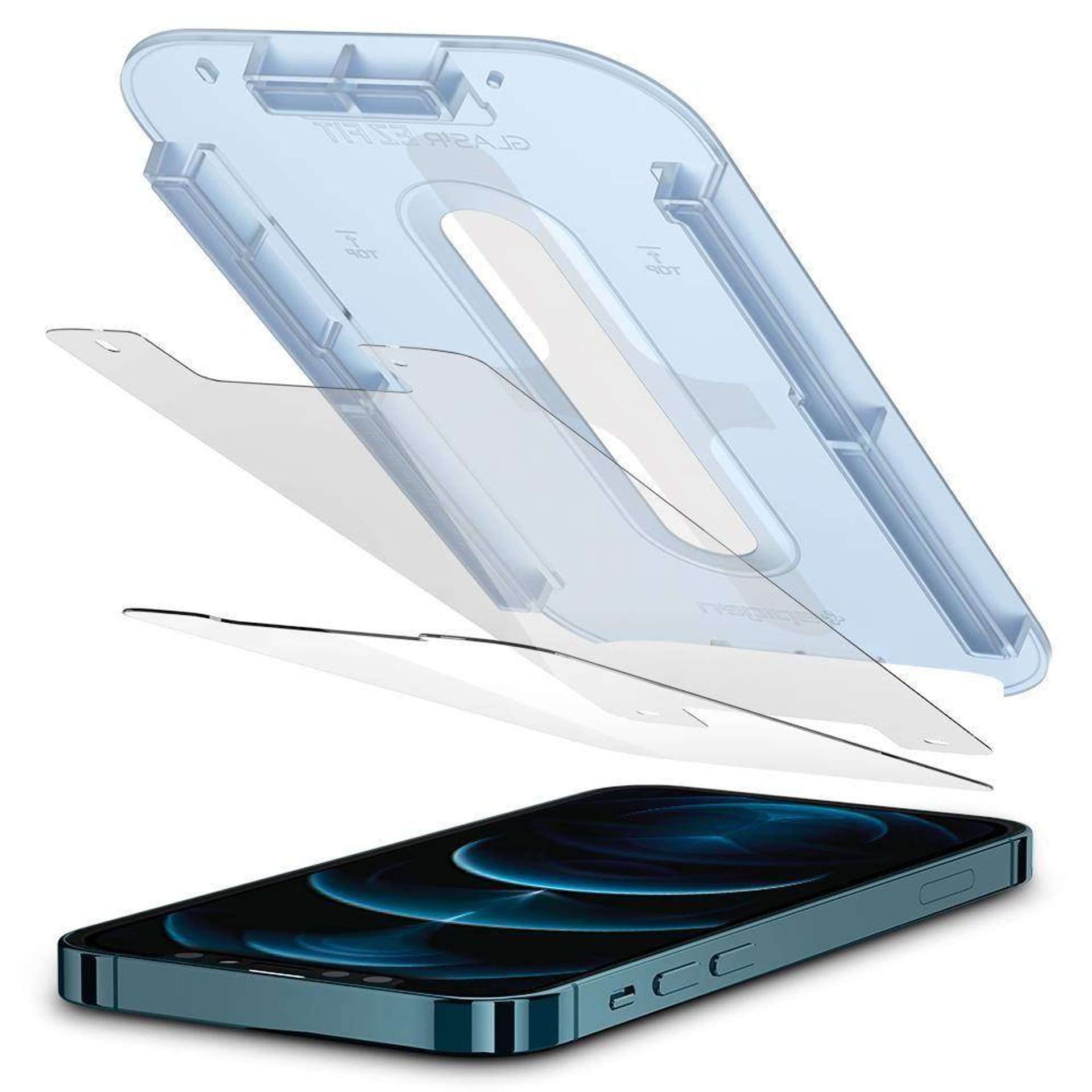 

SZKŁO HARTOWANE SPIGEN GLAS.TR ”EZ FIT” 2-PACK IPHONE 12 PRO MAX