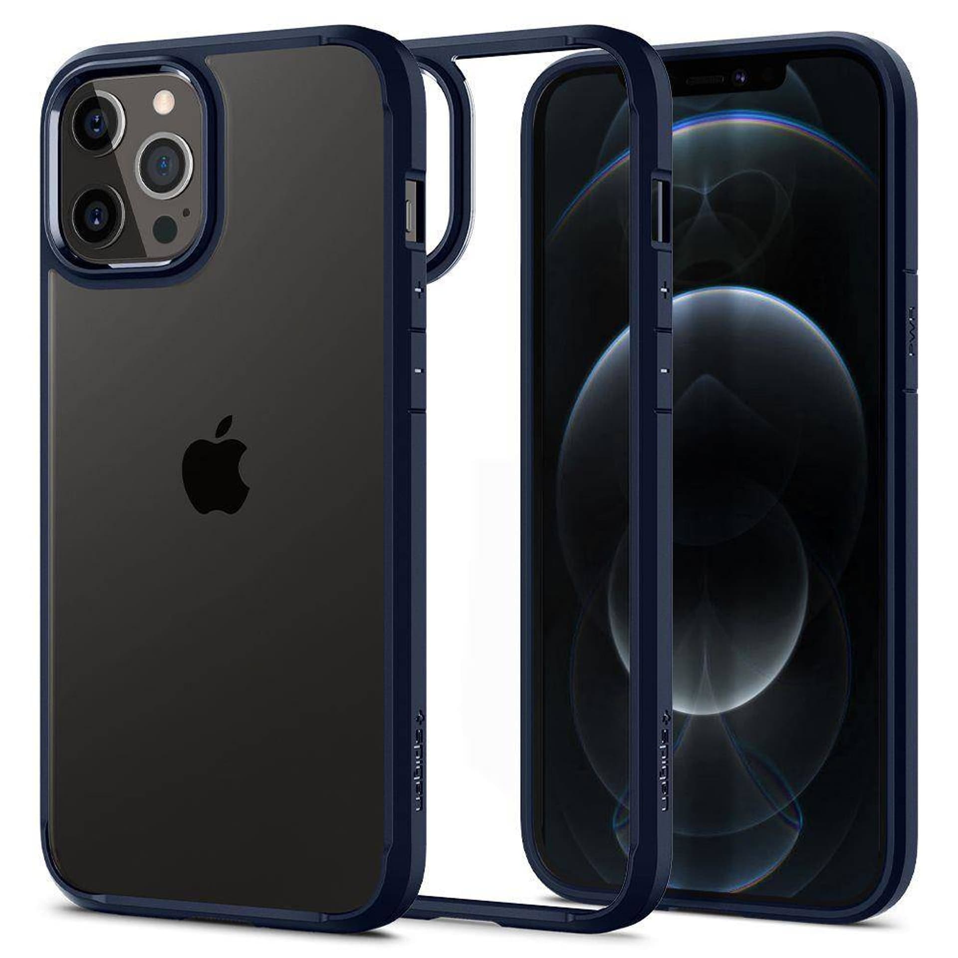 

SPIGEN ULTRA HYBRID IPHONE 12/12 PRO NAVY BLUE