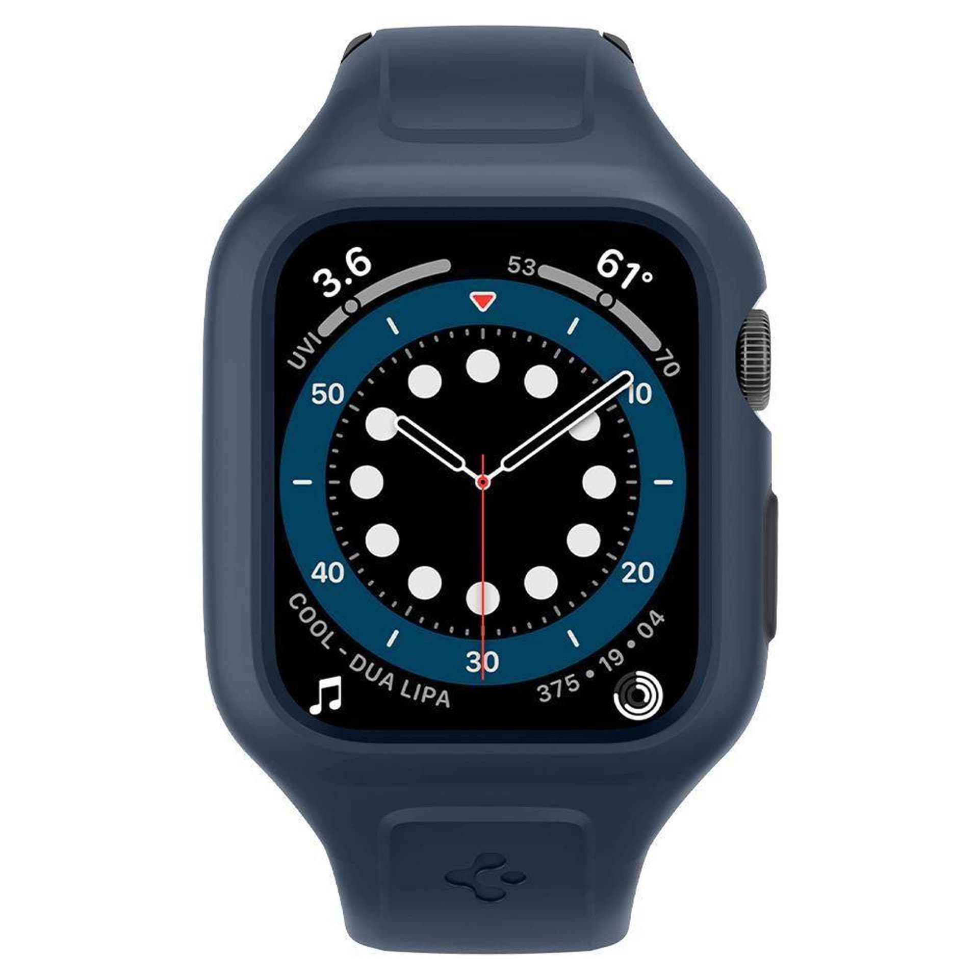 

SPIGEN LIQUID AIR ”PRO” APPLE WATCH 4/5/6/SE (44MM) BLUE, 44mm) blu
