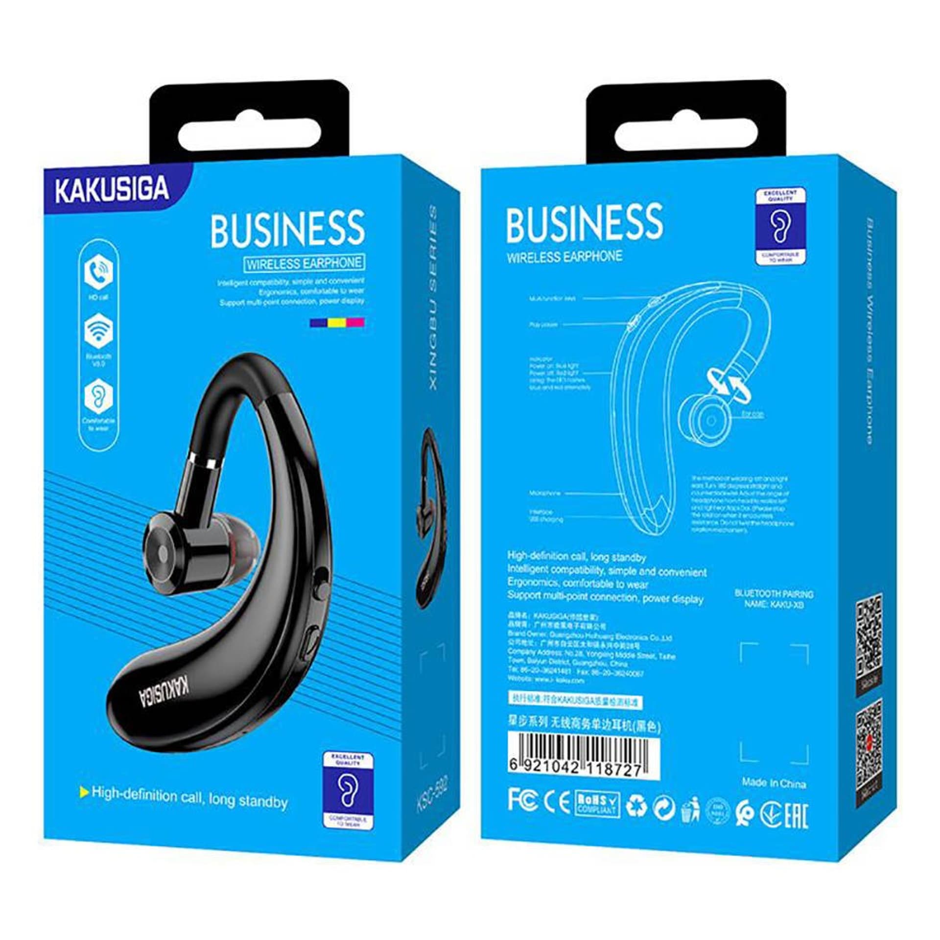 

Zestaw Słuchawkowy KAKU KSC-592 Słuchawka Bluetooth 5.0 Stereo Headset