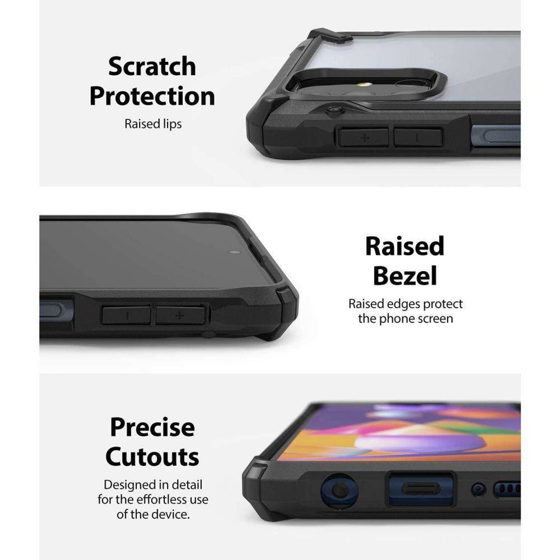 

Etui SAMSUNG GALAXY M31S Ringke Fusion-X czarne