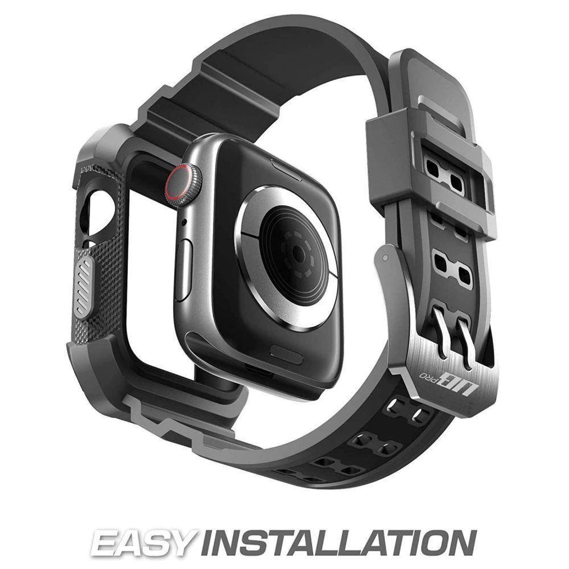 

Oryginalne Etui APPLE WATCH 4 / 5 / 6 / SE (44MM) Supcase Unicorn Beetle Pro czarne, 44mm) supcase unicorn beetle pro czarn