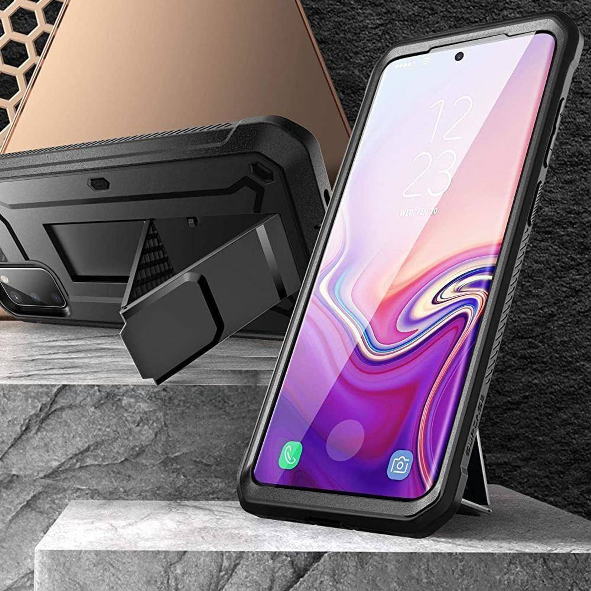 

Oryginalne Etui SAMSUNG GALAXY S20 FE / S20 LITE Supcase Unicorn Beetle Pro czarne
