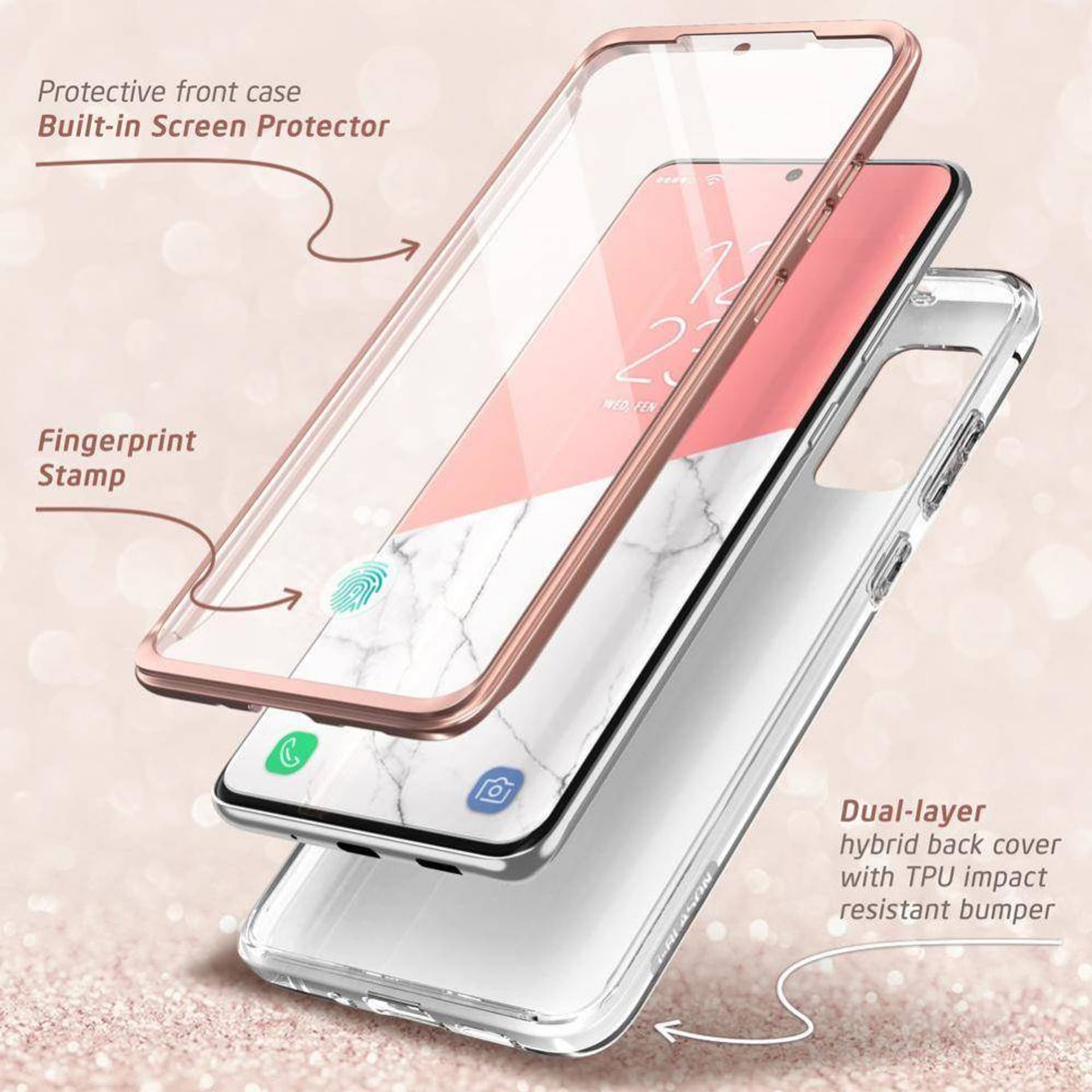 

Oryginalne Etui SAMSUNG GALAXY S20 FE / S20 LITE Supcase Cosmo wzór