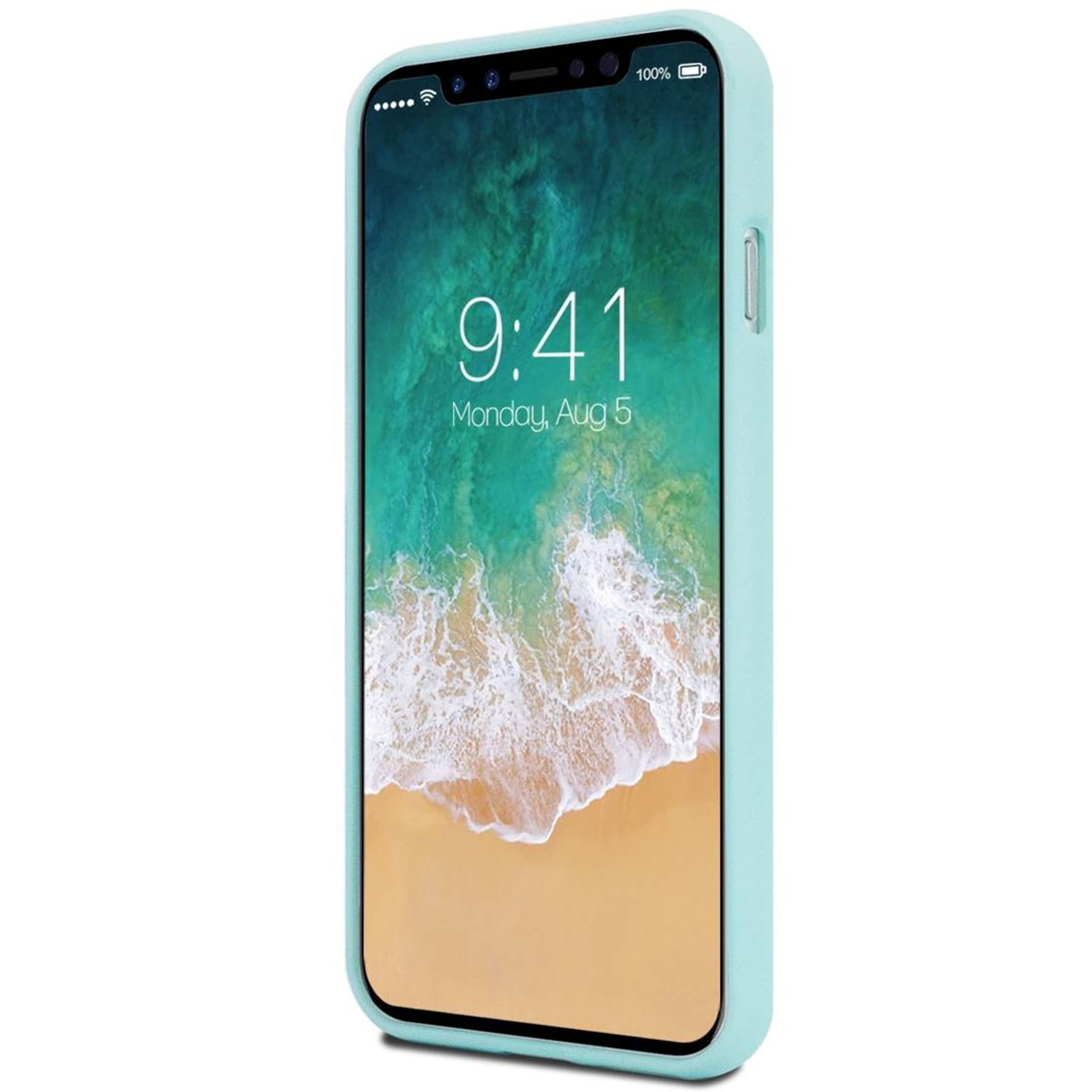 

Etui SAMSUNG GALAXY A03S Matowy Silikon Mercury Soft Jelly miętowe